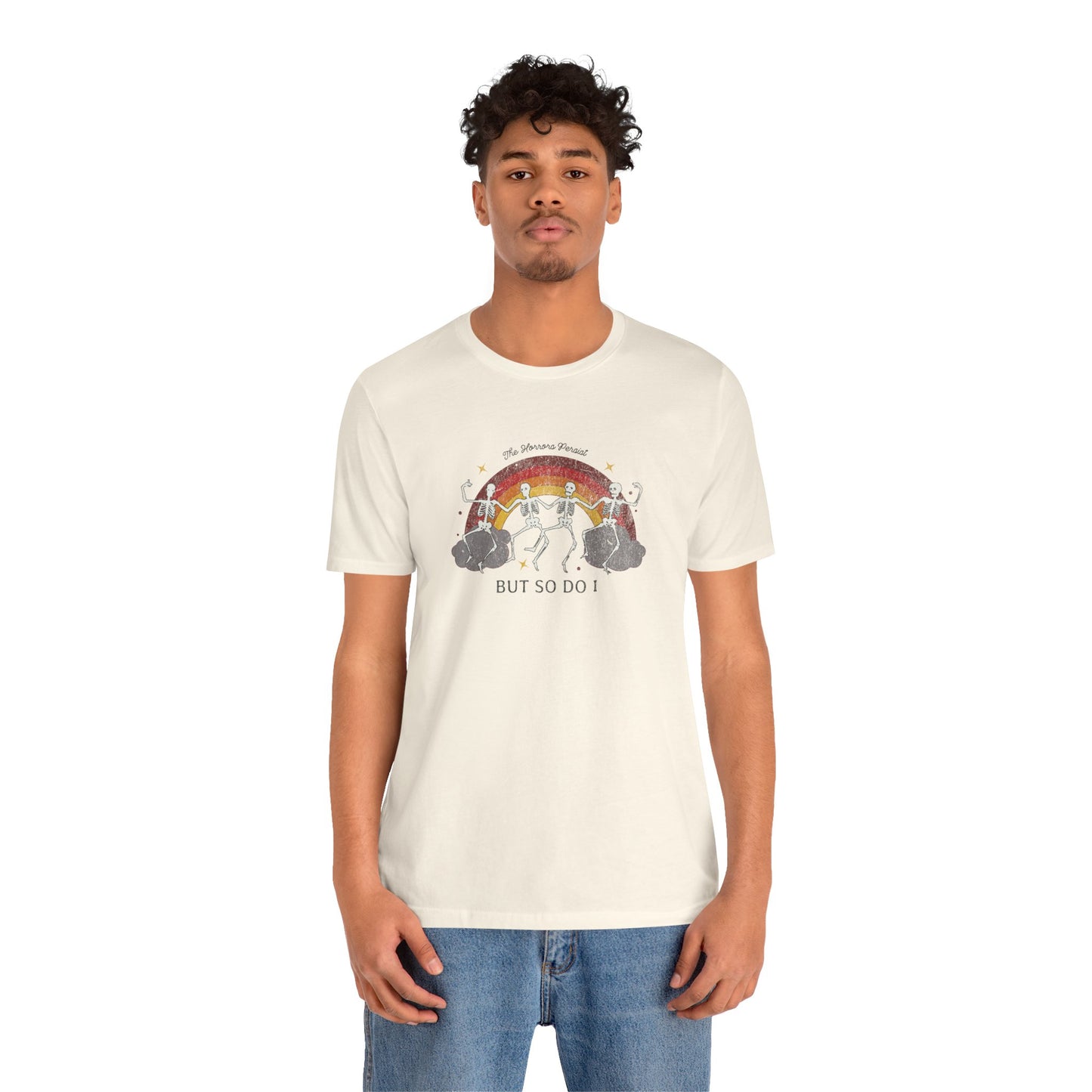 "Persistent Horrors" - Unisex Jersey Short Sleeve Tee