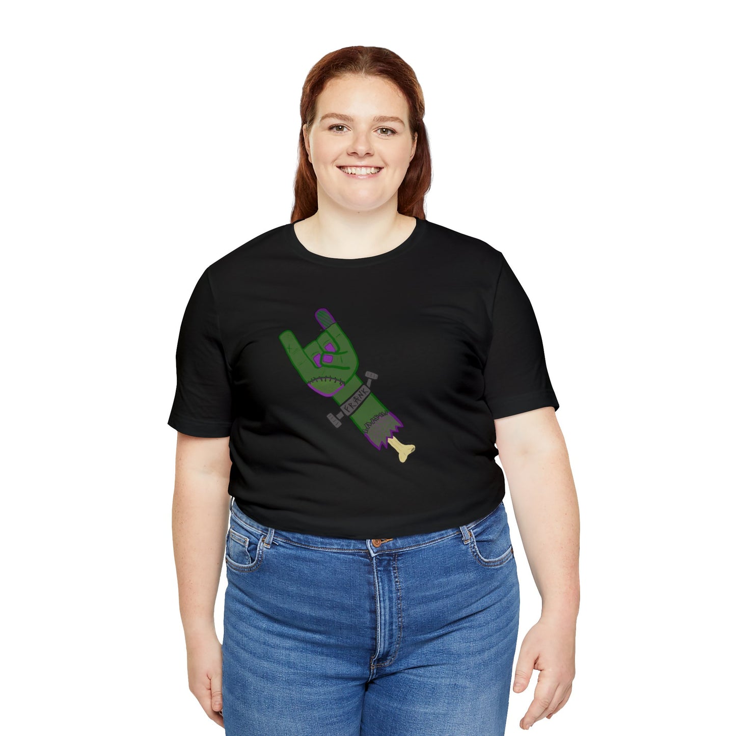 "Monster of Rock" Spooky Dino Original - Unisex Jersey Short Sleeve Tee