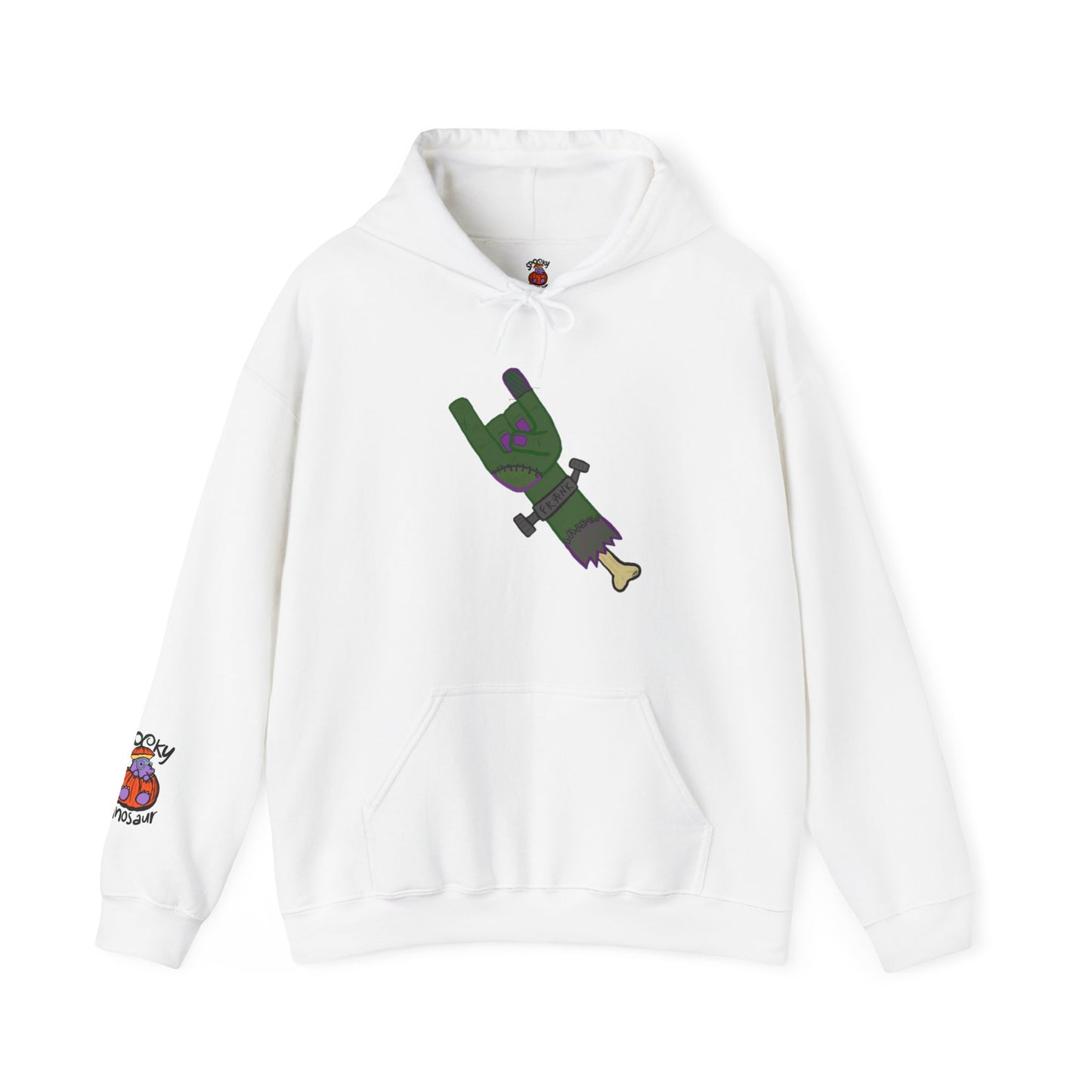 "Monster of Rock" Spooky Dino Original - Unisex Heavy Blend™ Hooded Sweatshirt