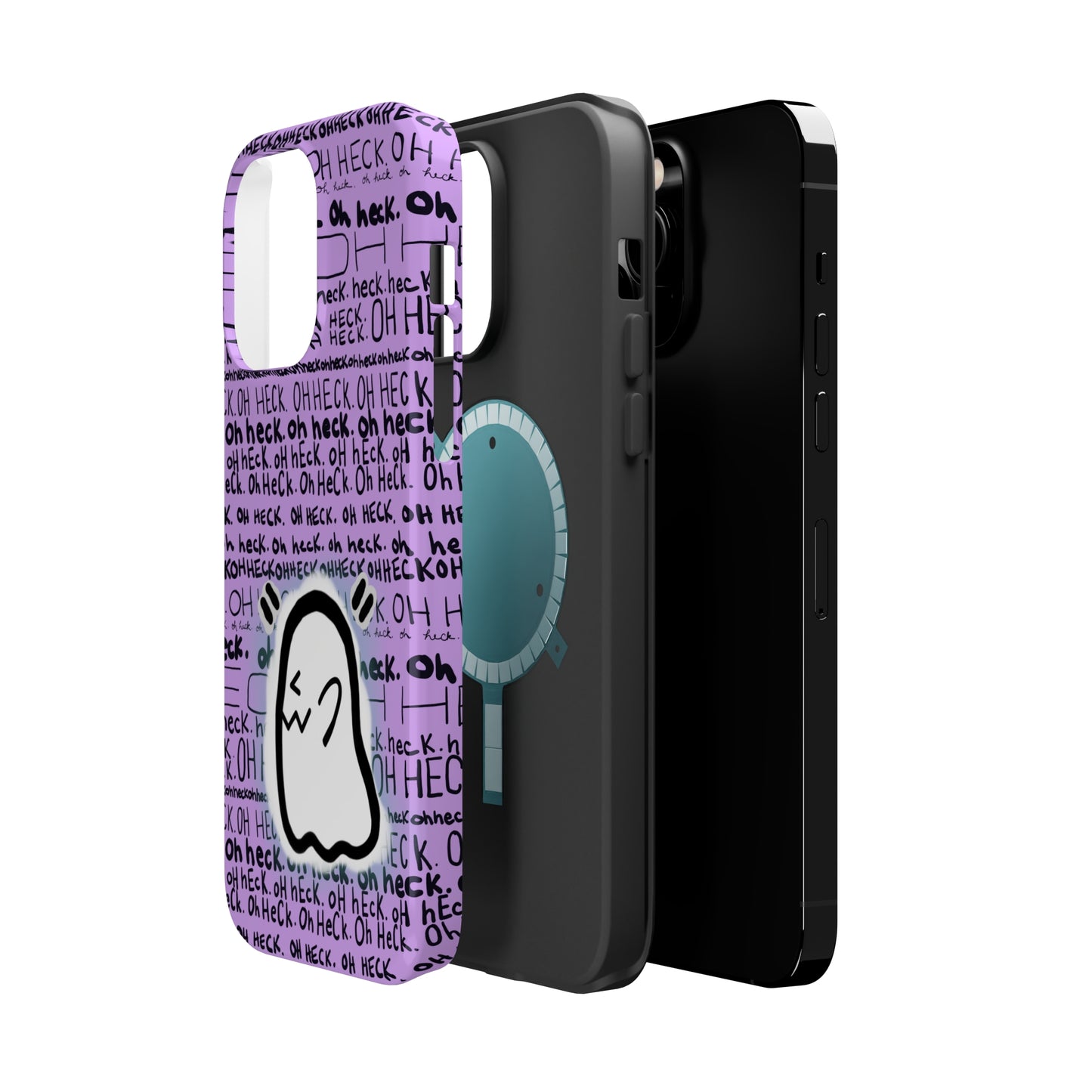 "Hecklin' Ghostie" Spooky Dino Original - MagSafe Tough Cases