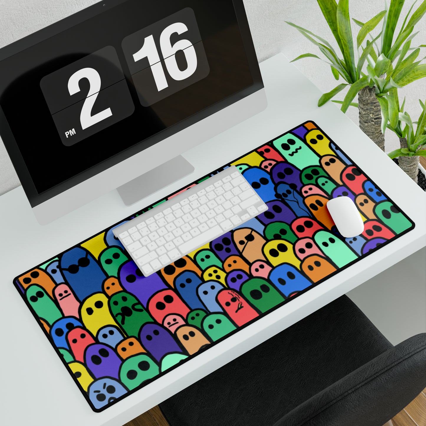 Desk Mouse Pad | Custom Mouse Pad | Spooky Dinosaur