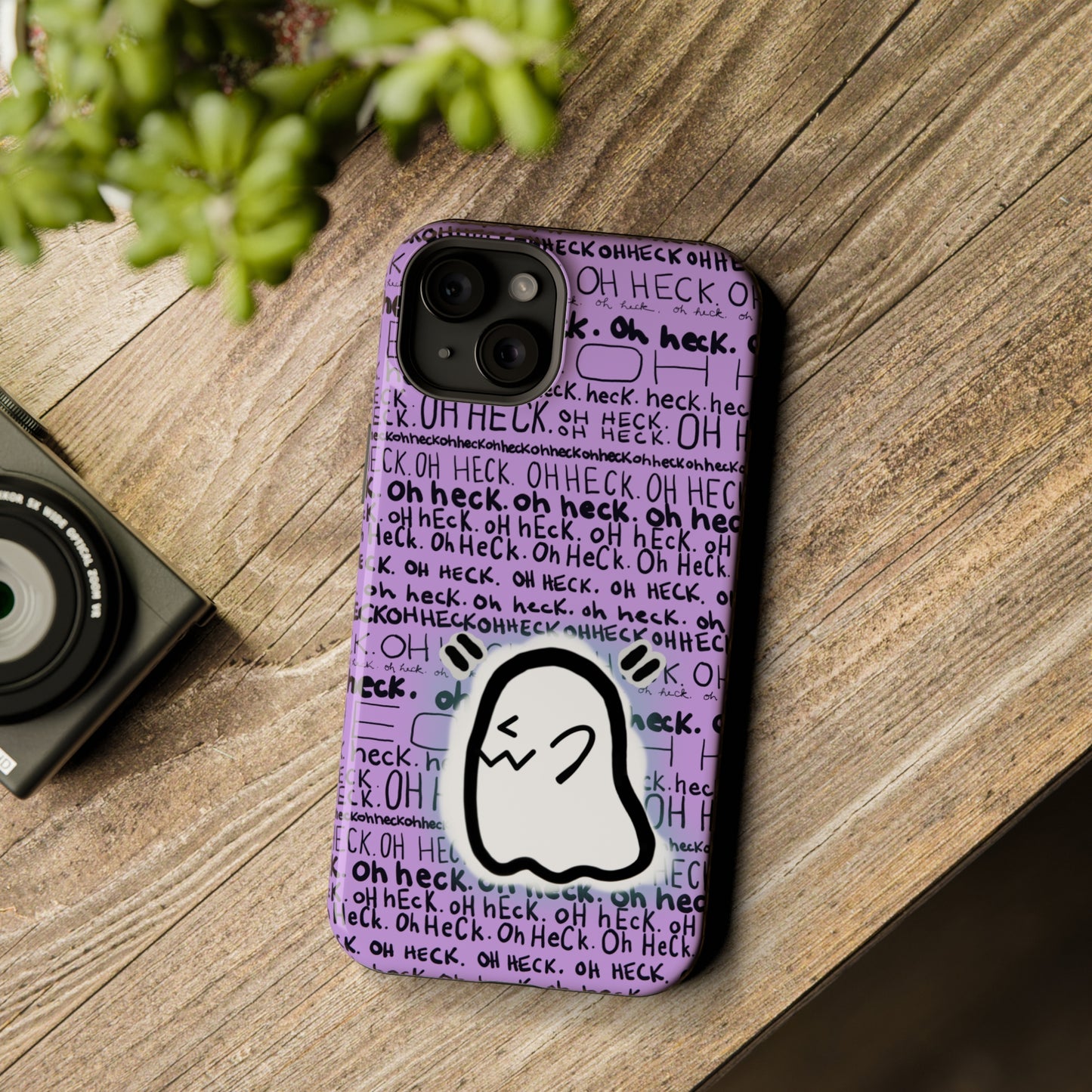 "Hecklin' Ghostie" Spooky Dino Original - MagSafe Tough Cases