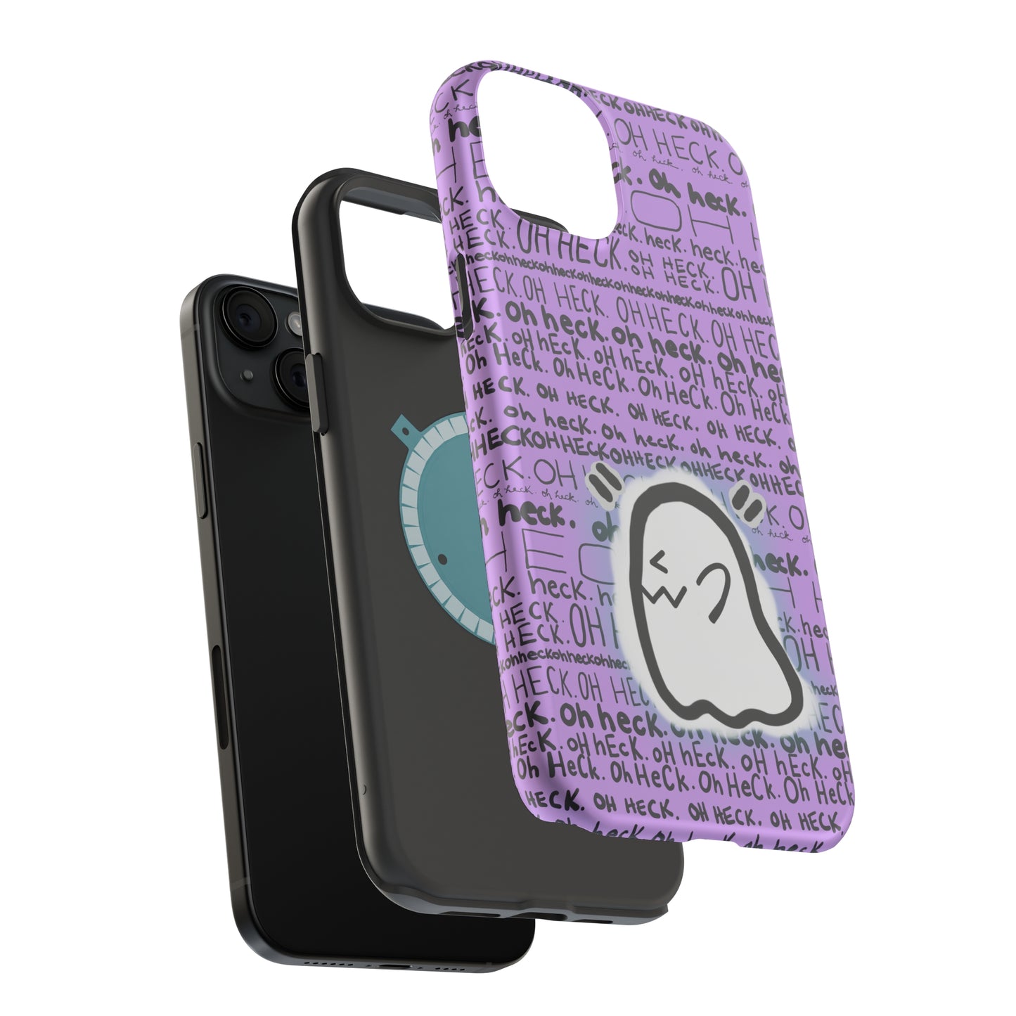 "Hecklin' Ghostie" Spooky Dino Original - MagSafe Tough Cases