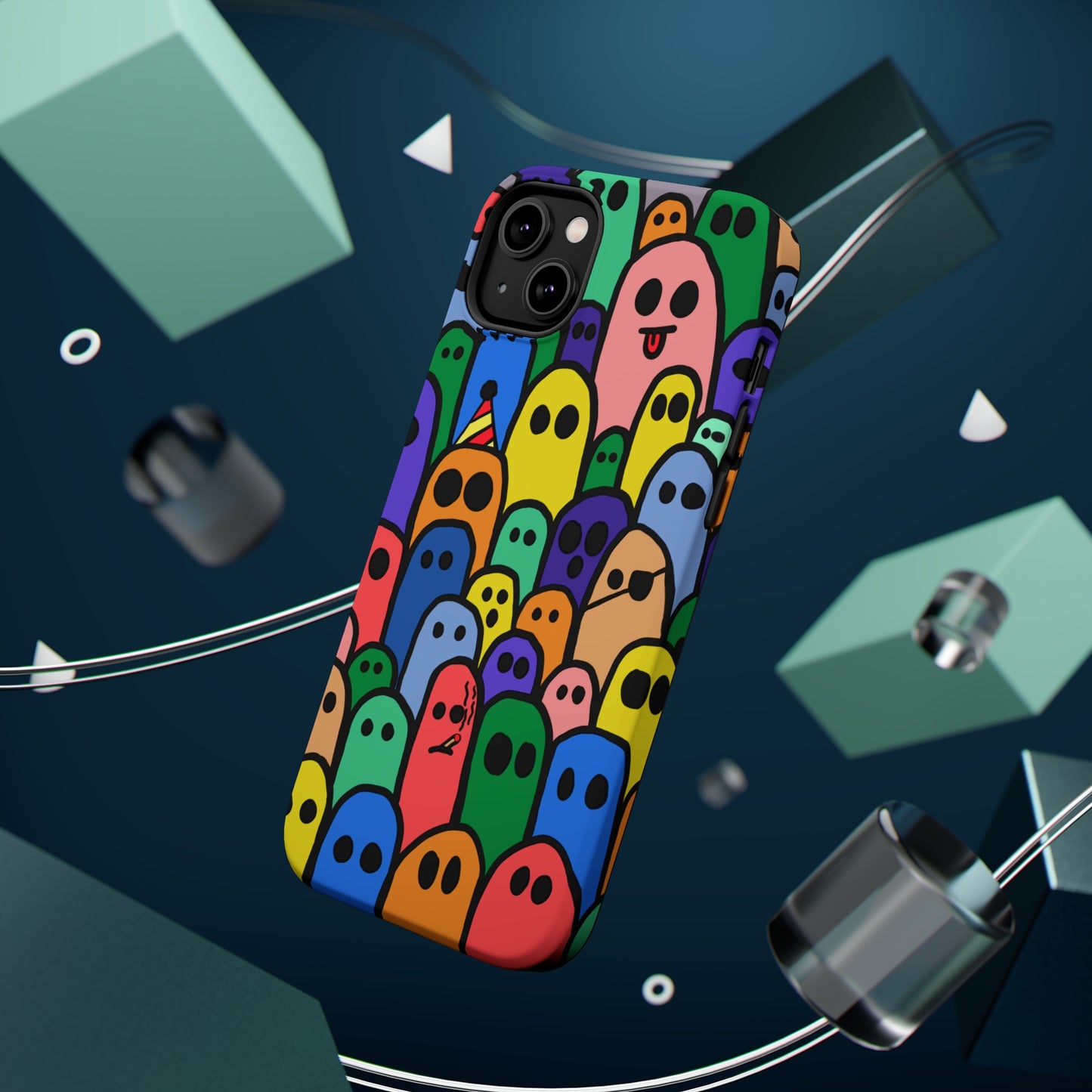 "All The Ghosties" Spooky Dino Original - MagSafe Tough Cases