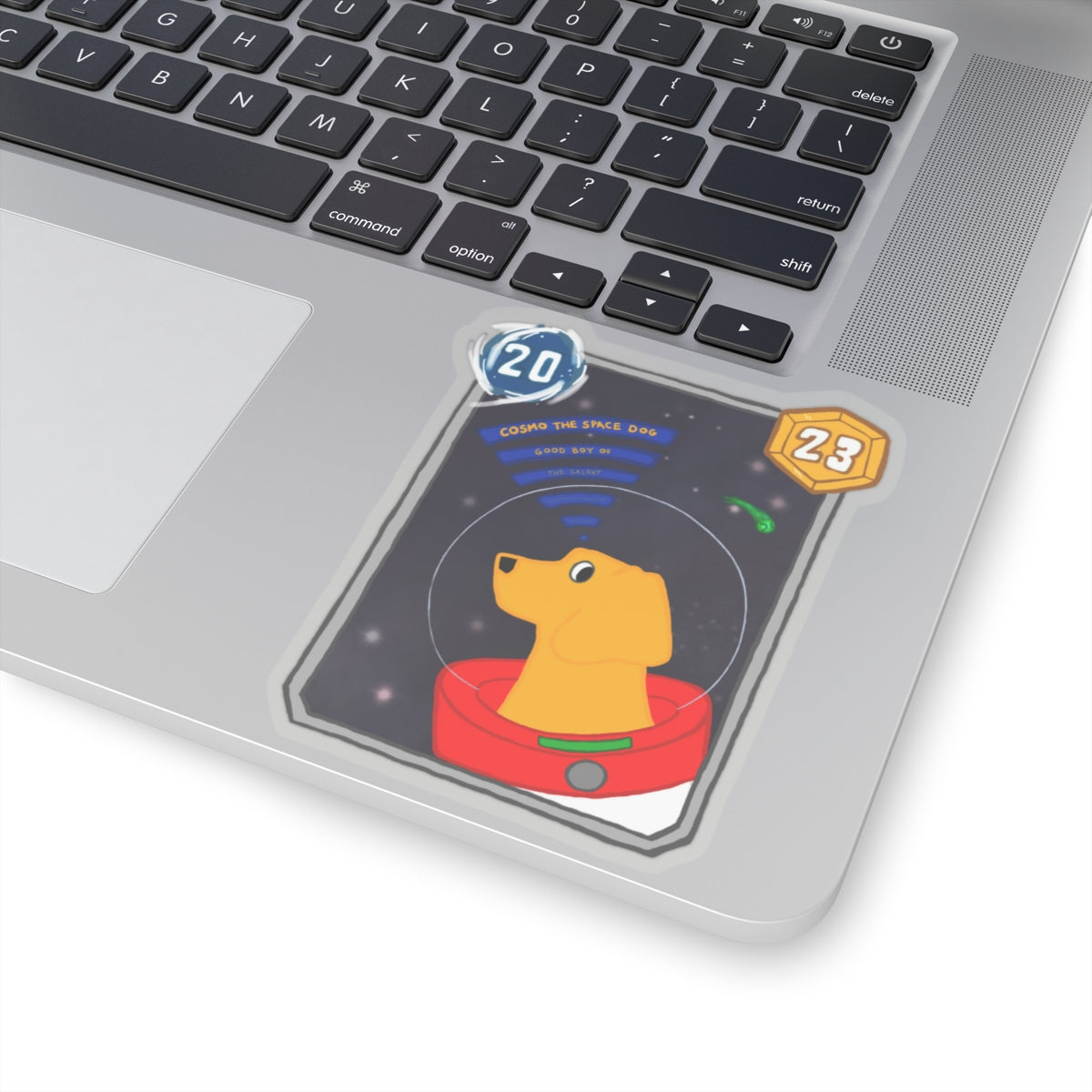 Snap Kang x Spooky Dino Marvel Snap inspired Cosmo Card (Good Boy Variant) - Stickers