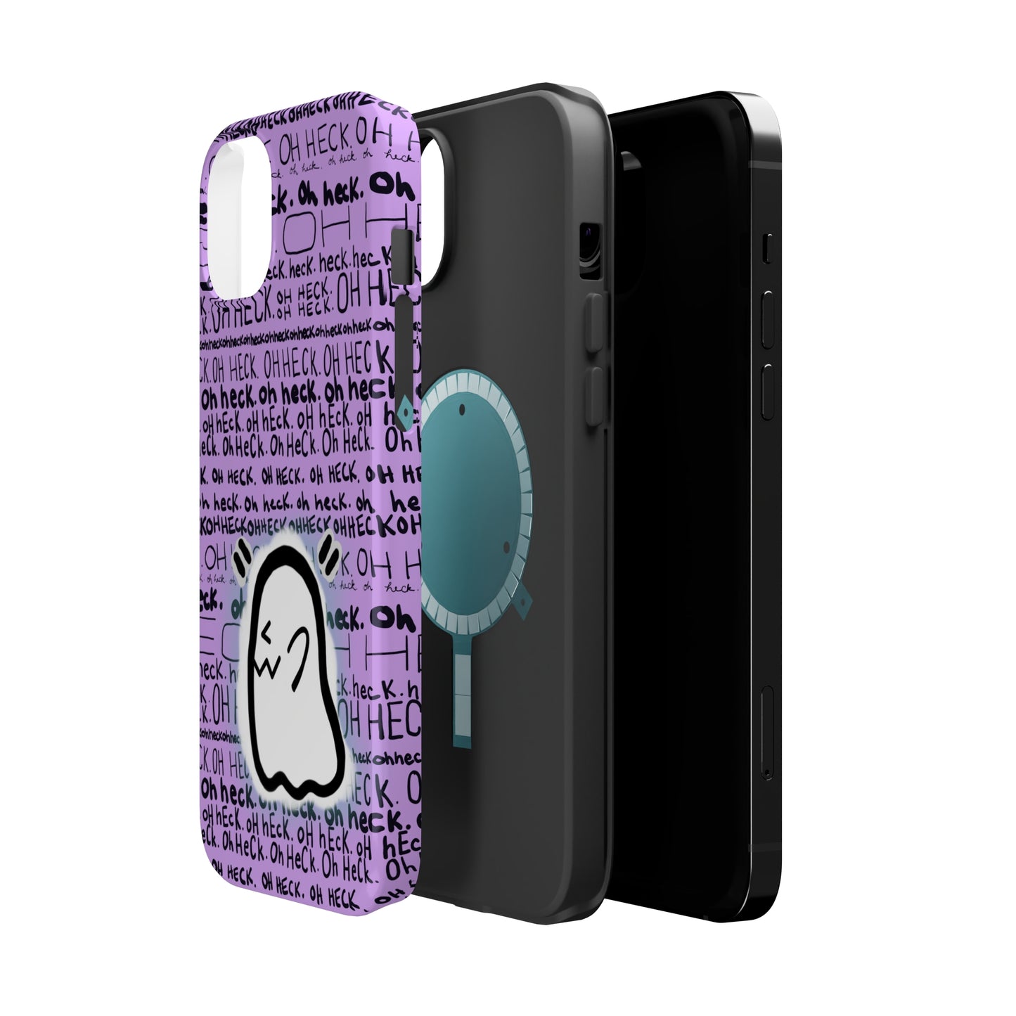 "Hecklin' Ghostie" Spooky Dino Original - MagSafe Tough Cases