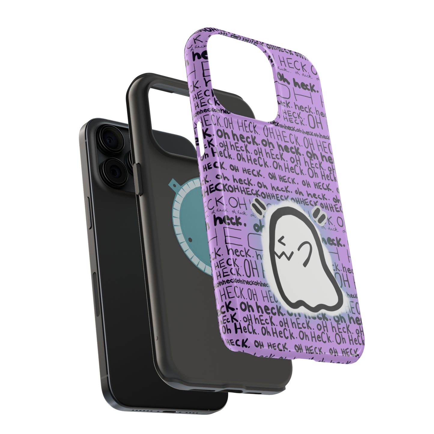 "Hecklin' Ghostie" Spooky Dino Original - MagSafe Tough Cases