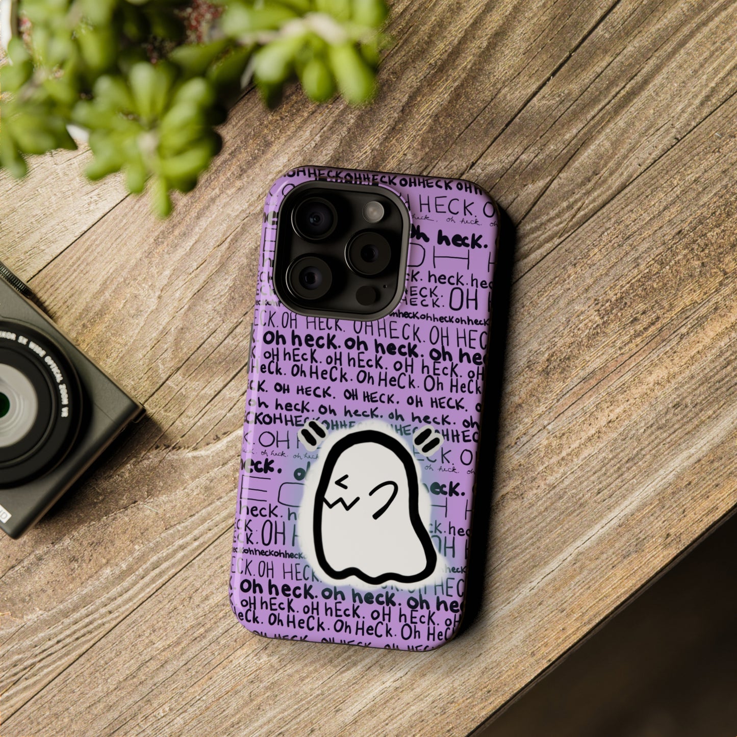 "Hecklin' Ghostie" Spooky Dino Original - MagSafe Tough Cases