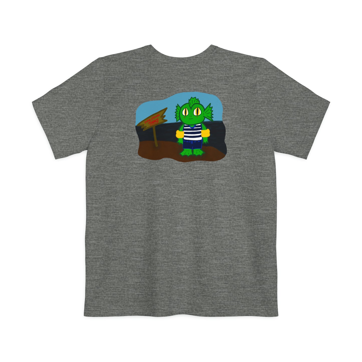 "Kreach" Spooky Dino Original - Unisex Pocket T-shirt
