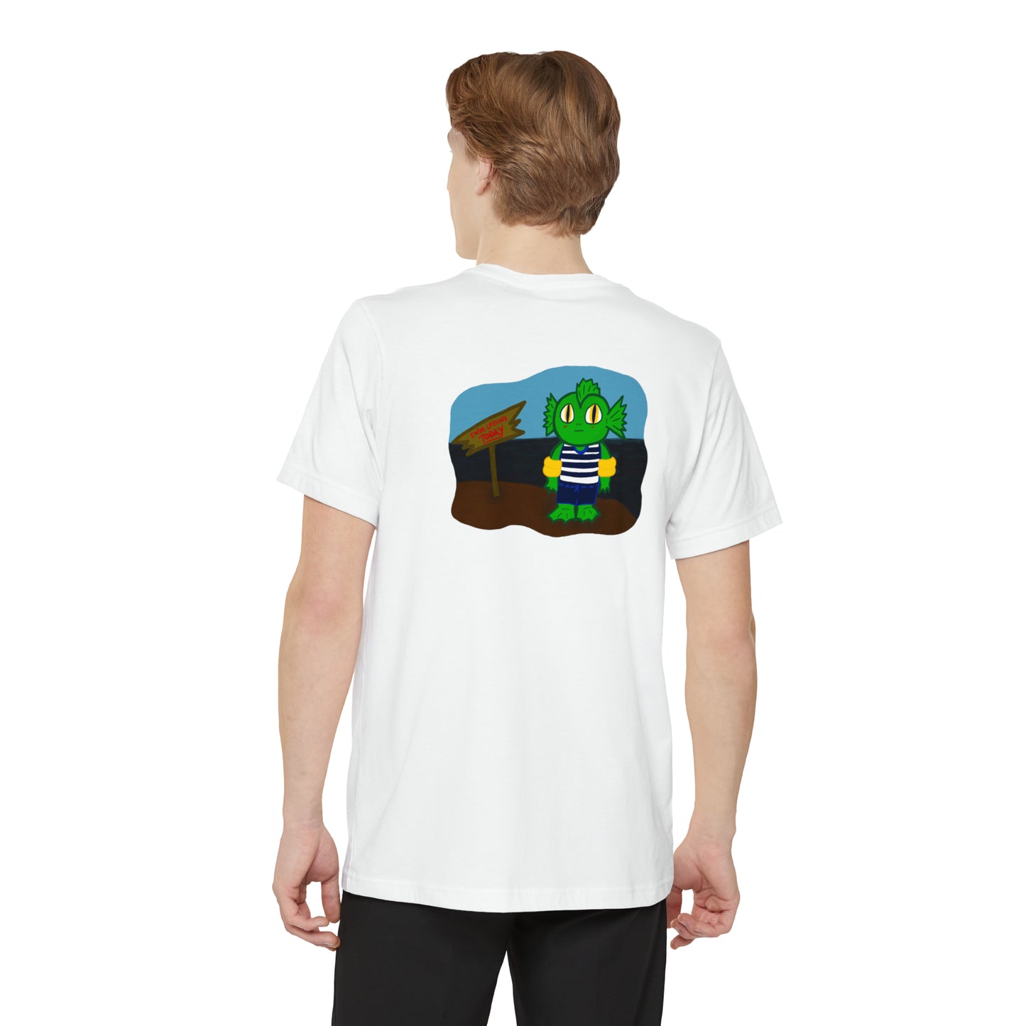 "Kreach" Spooky Dino Original - Unisex Pocket T-shirt