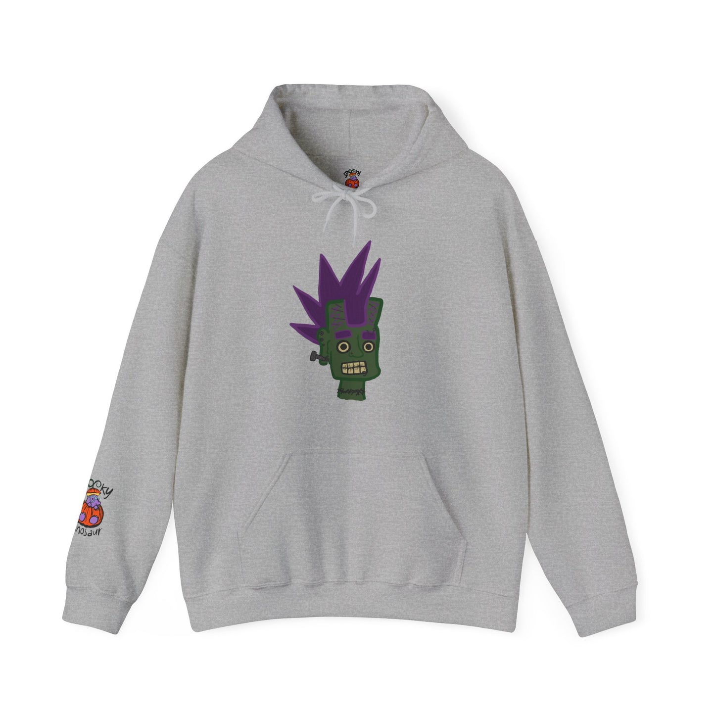 Gildan Heavy Blend Hoodie | Unisex Heavy Blend Sweatshirt | Spooky Dinosaur