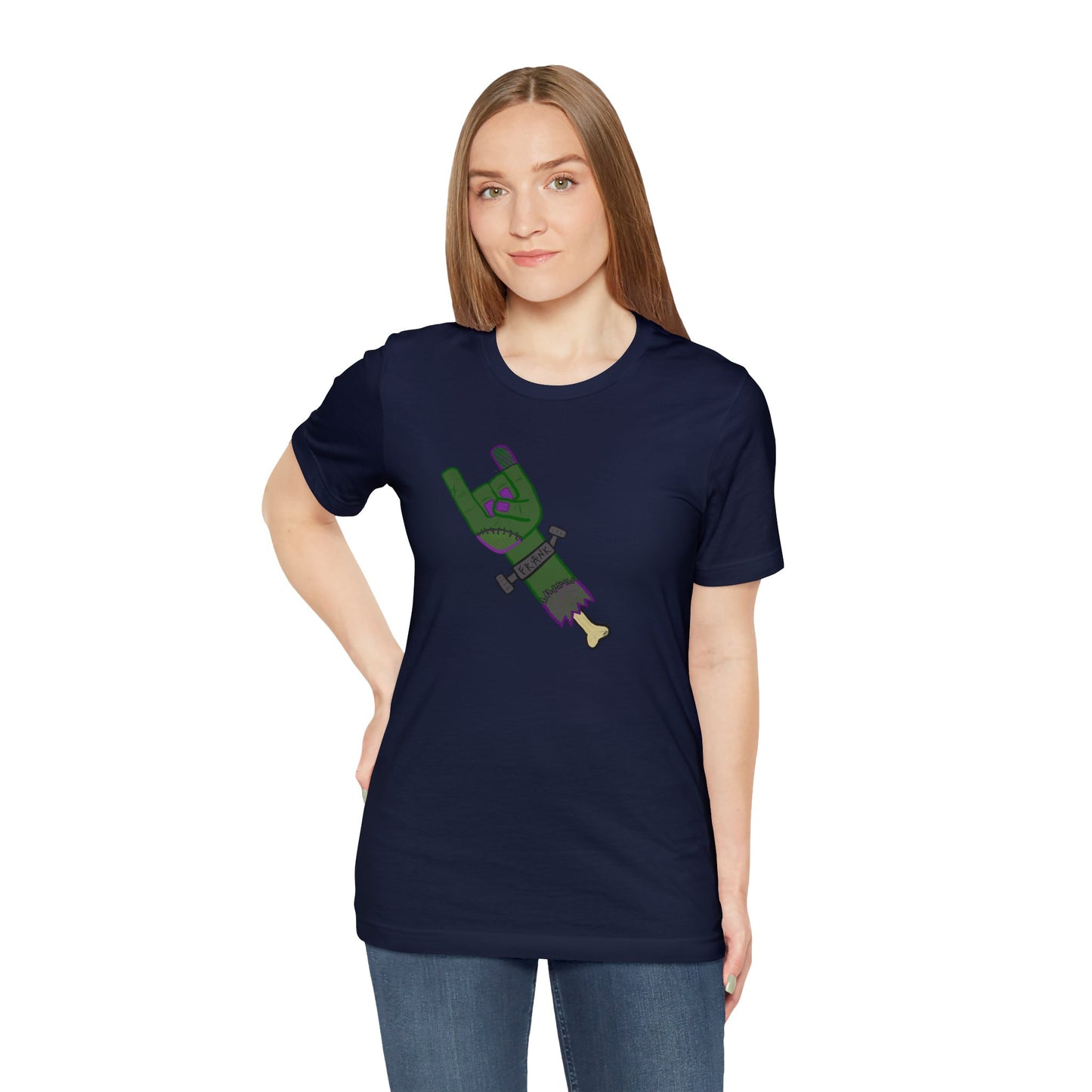 "Monster of Rock" Spooky Dino Original - Unisex Jersey Short Sleeve Tee