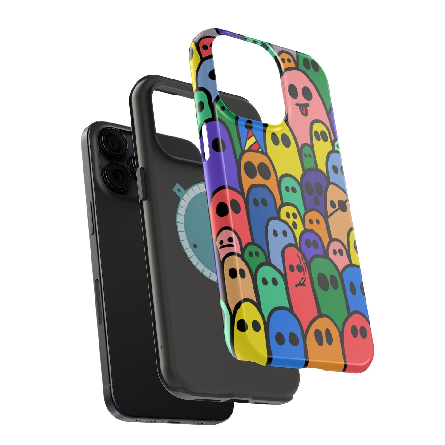 "All The Ghosties" Spooky Dino Original - MagSafe Tough Cases