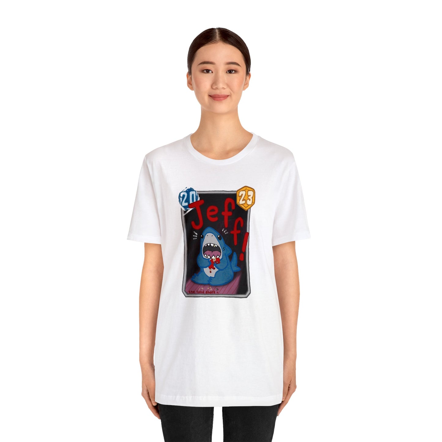 Snap Kang x Spooky Dino Marvel Snap inspired Jeff! Card - Unisex Jersey Short Sleeve Tee