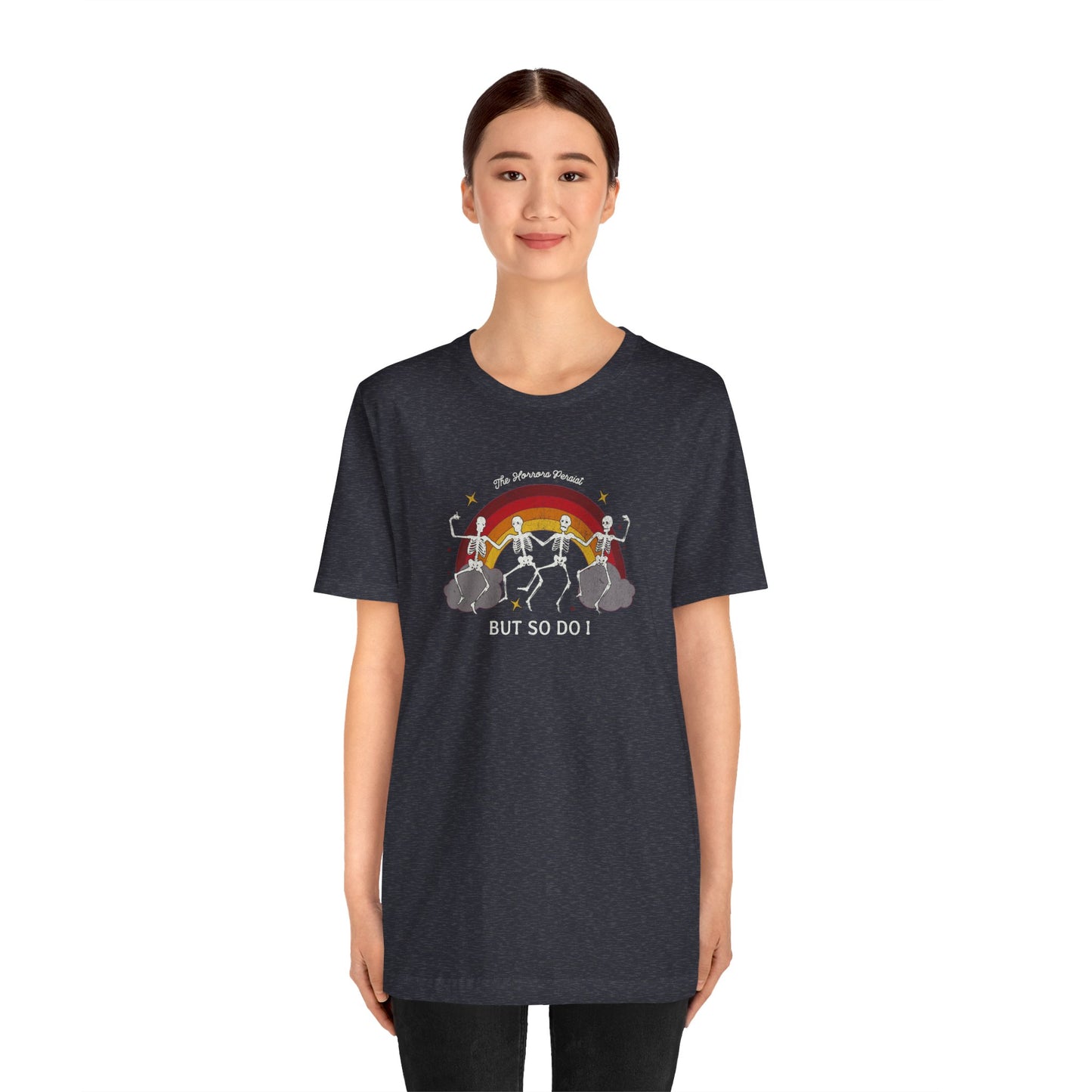 "Persistent Horrors" - Unisex Jersey Short Sleeve Tee