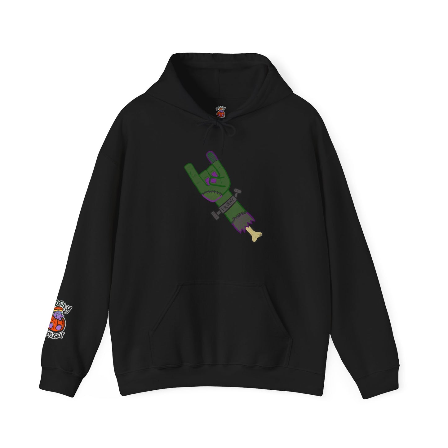 "Monster of Rock" Spooky Dino Original - Unisex Heavy Blend™ Hooded Sweatshirt