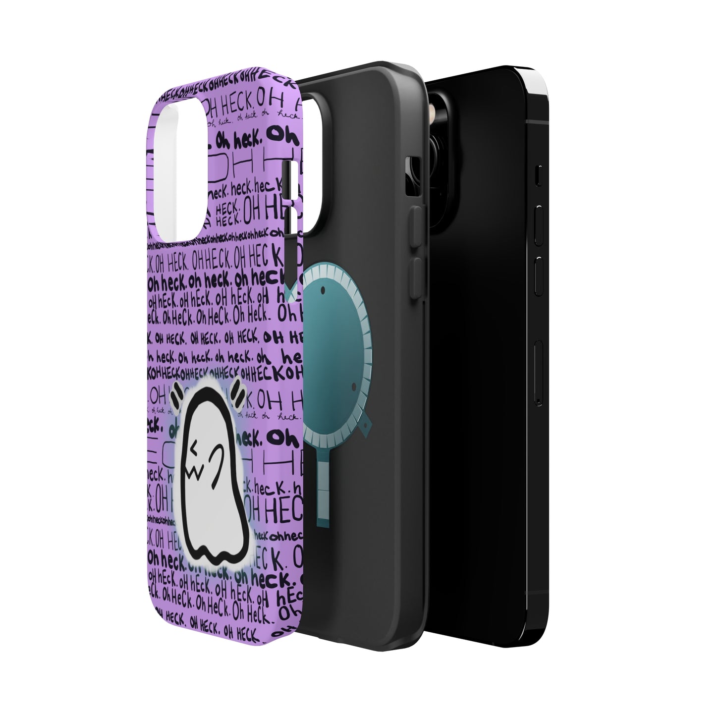 "Hecklin' Ghostie" Spooky Dino Original - MagSafe Tough Cases