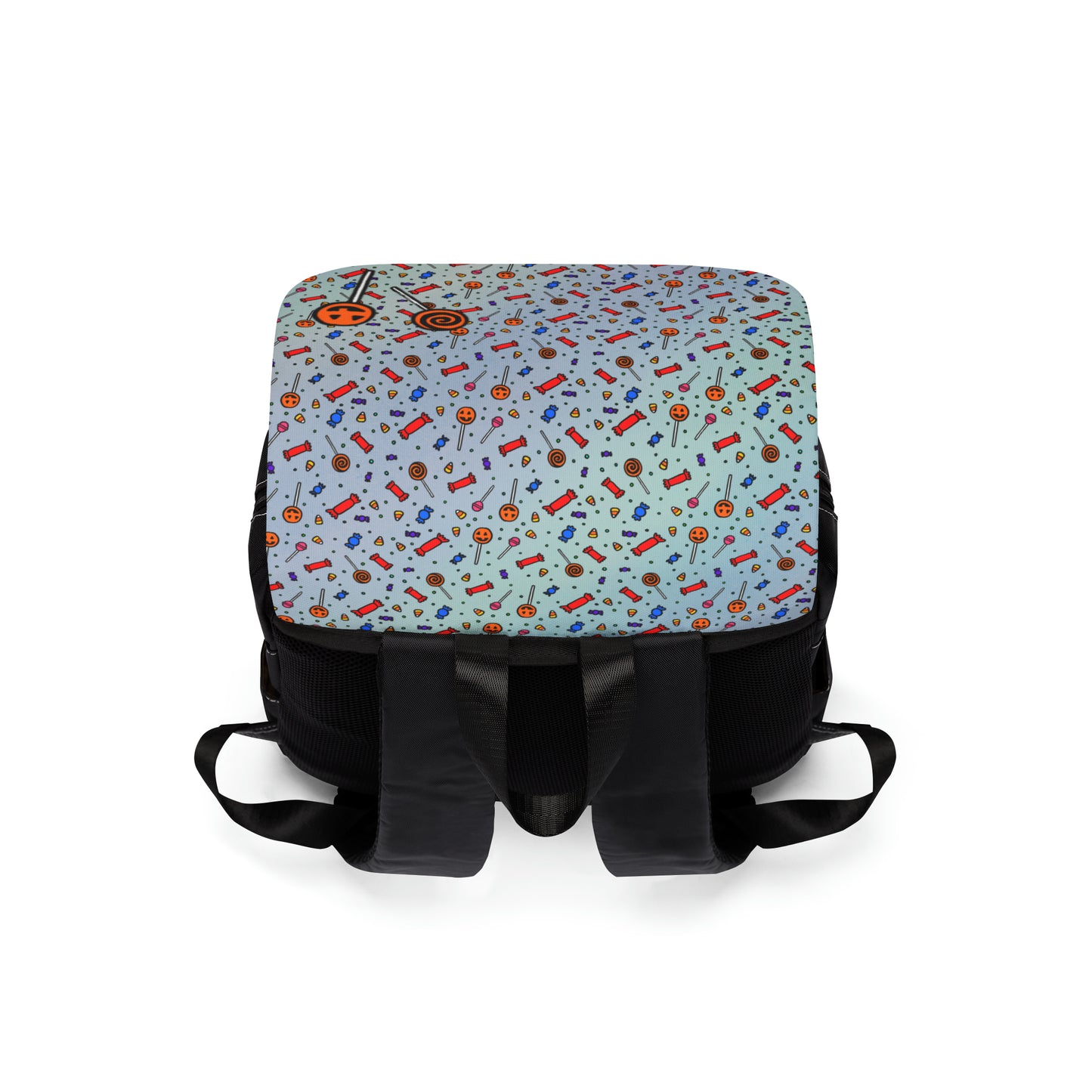 Custom Canvas Backpack | Men's Canvas Backpack | Spooky Dinosaur