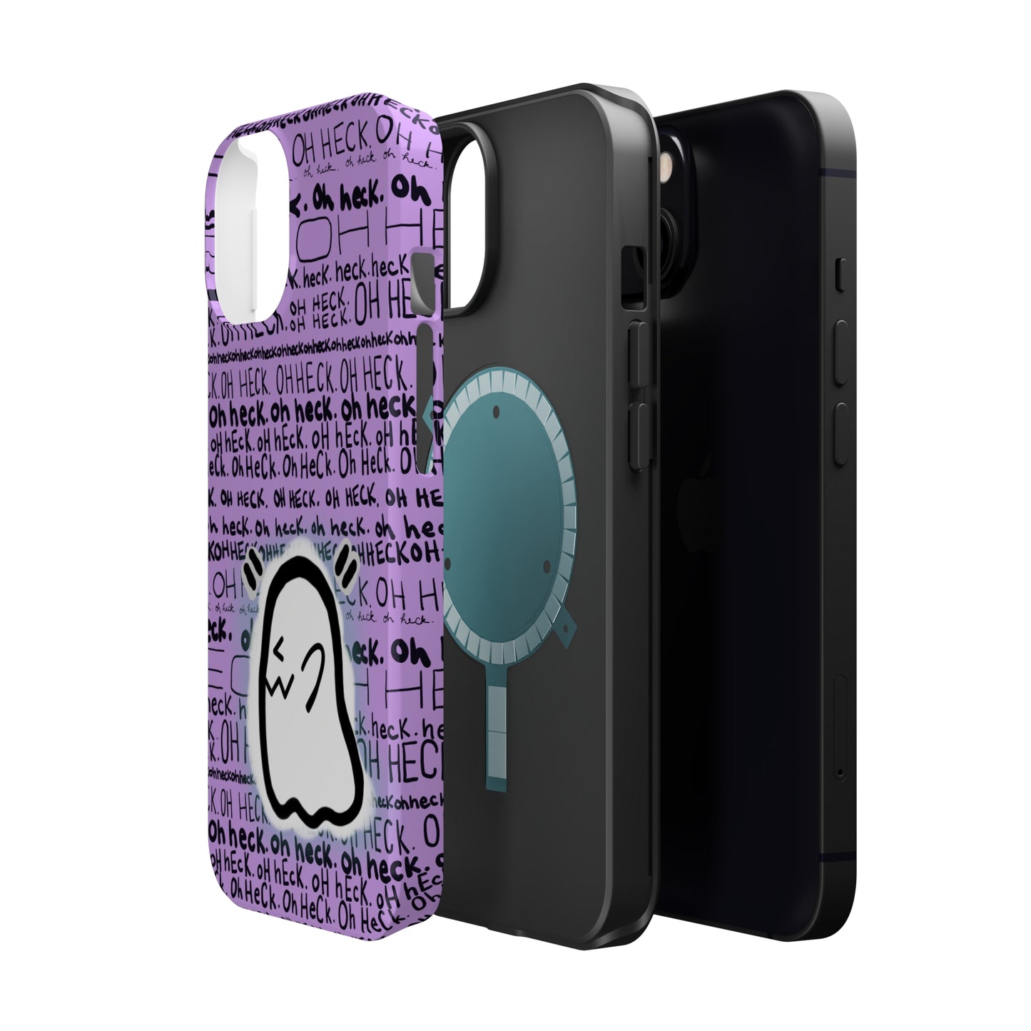 "Hecklin' Ghostie" Spooky Dino Original - MagSafe Tough Cases