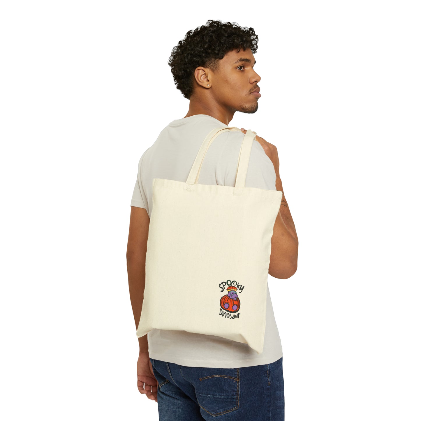 "Stay Shiny" - Cotton Canvas Tote Bag