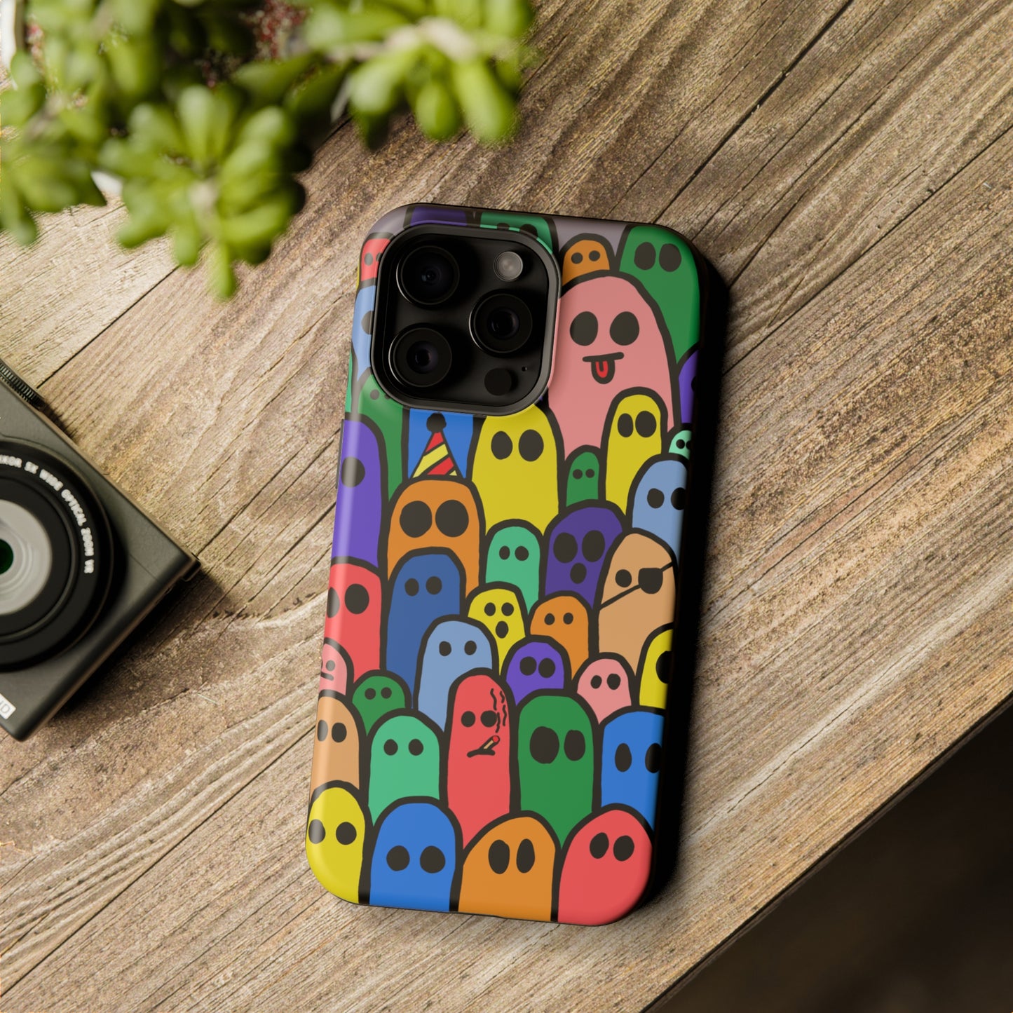 "All The Ghosties" Spooky Dino Original - MagSafe Tough Cases