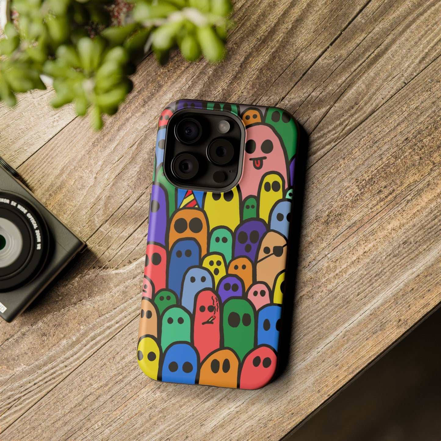 "All The Ghosties" Spooky Dino Original - MagSafe Tough Cases