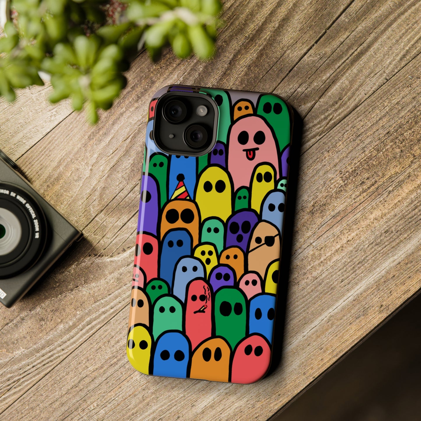 "All The Ghosties" Spooky Dino Original - MagSafe Tough Cases