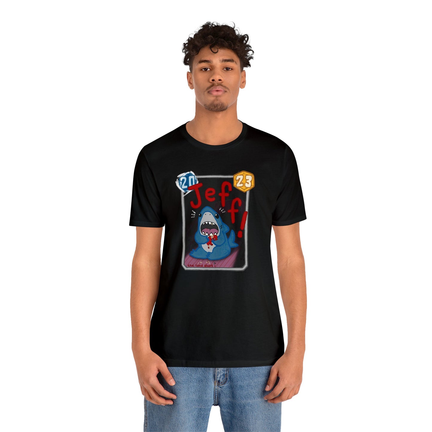 Snap Kang x Spooky Dino Marvel Snap inspired Jeff! Card - Unisex Jersey Short Sleeve Tee