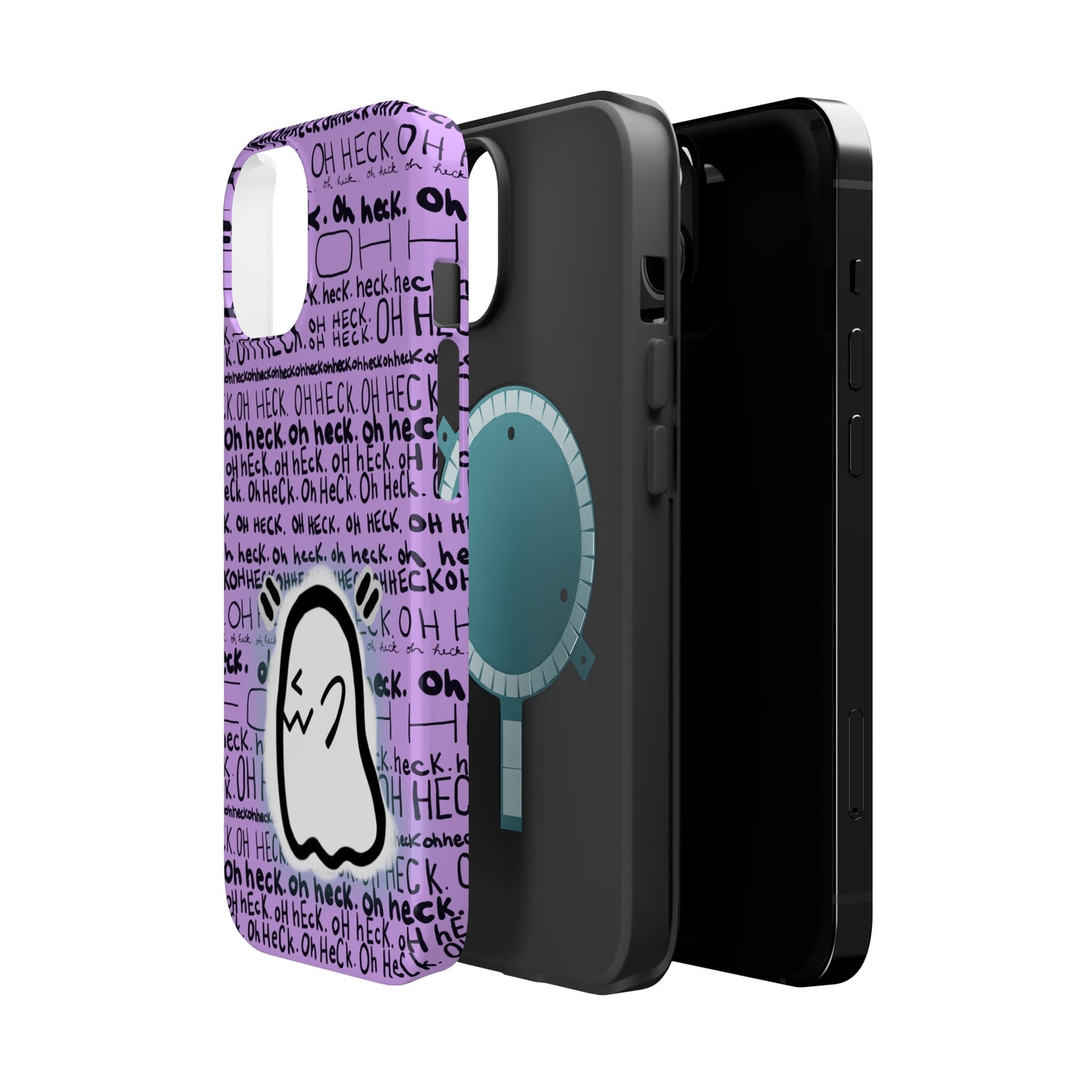 "Hecklin' Ghostie" Spooky Dino Original - MagSafe Tough Cases