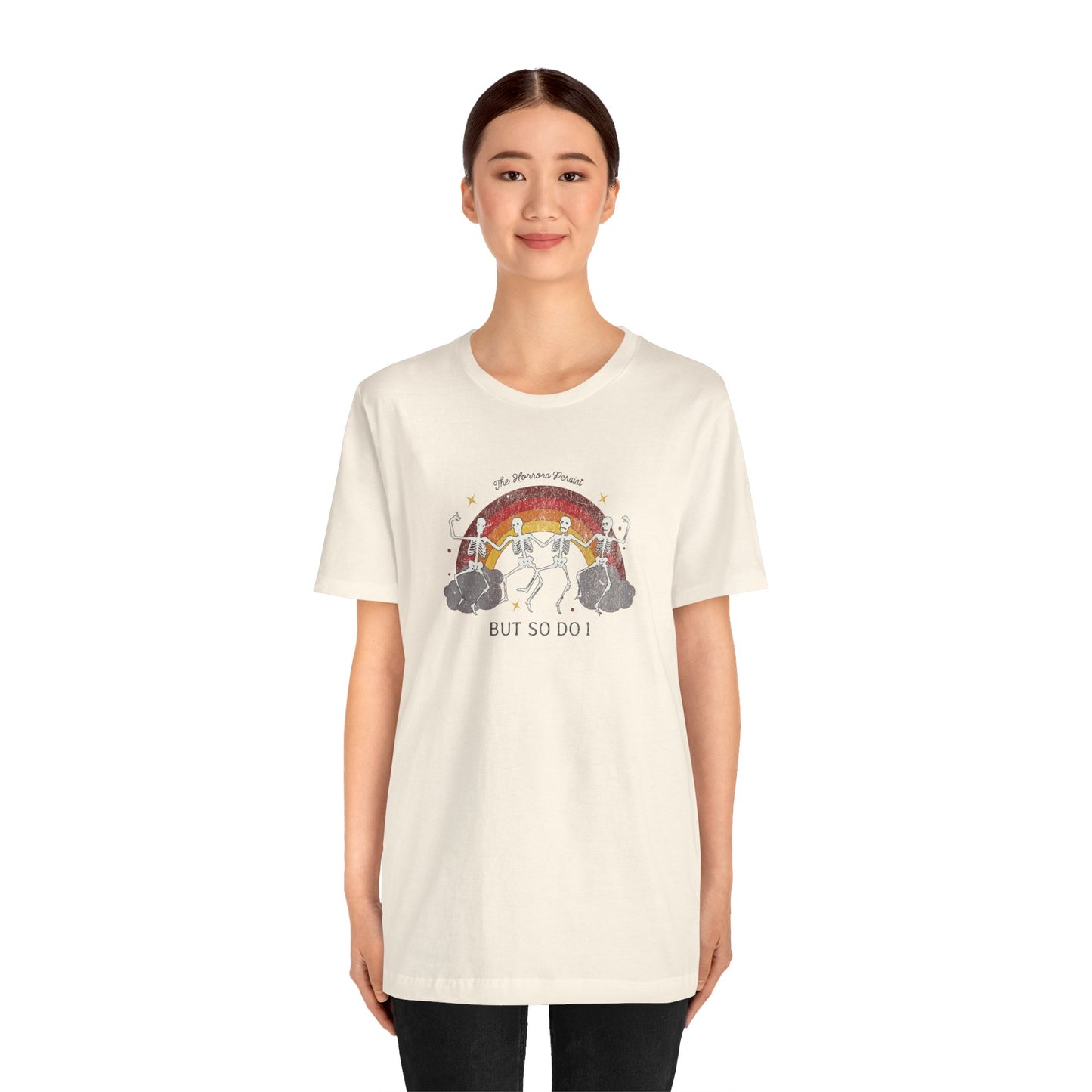 "Persistent Horrors" - Unisex Jersey Short Sleeve Tee