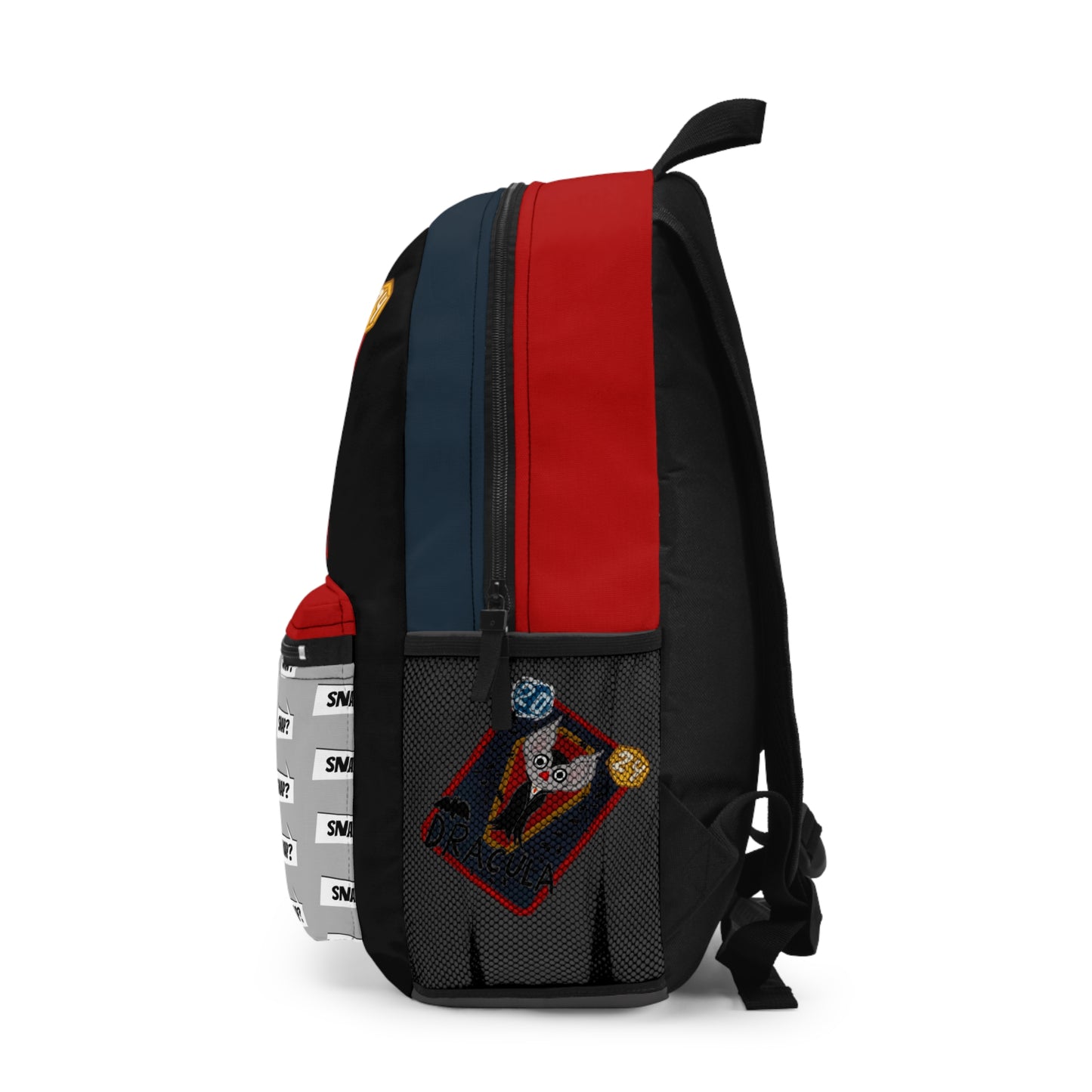 Snap Kang x Spooky Dino Marvel Snap inspired Dracula Card - Backpack