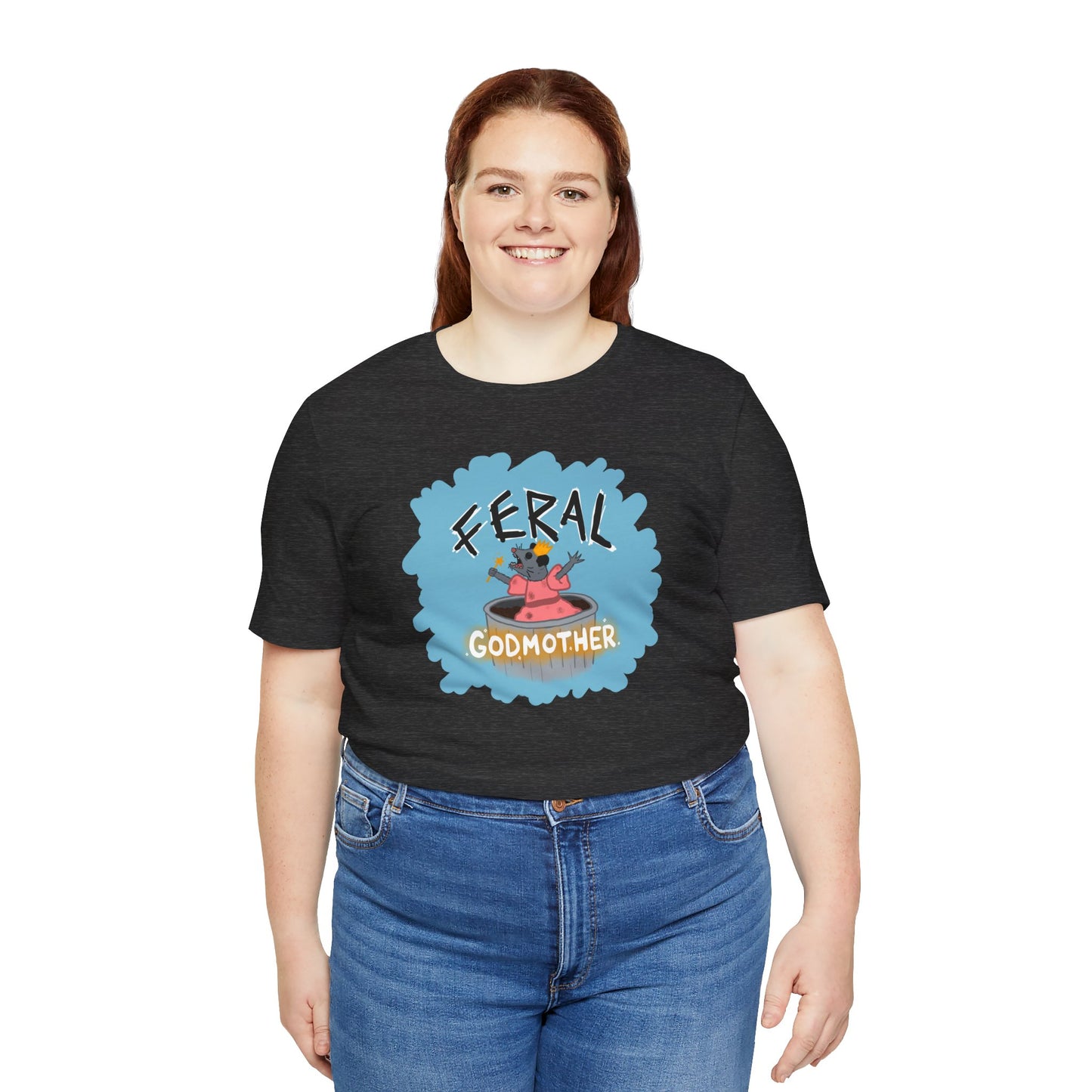 Crew Neck T Shirt | Crew Short Sleeve Shirts | Spooky Dinosaur