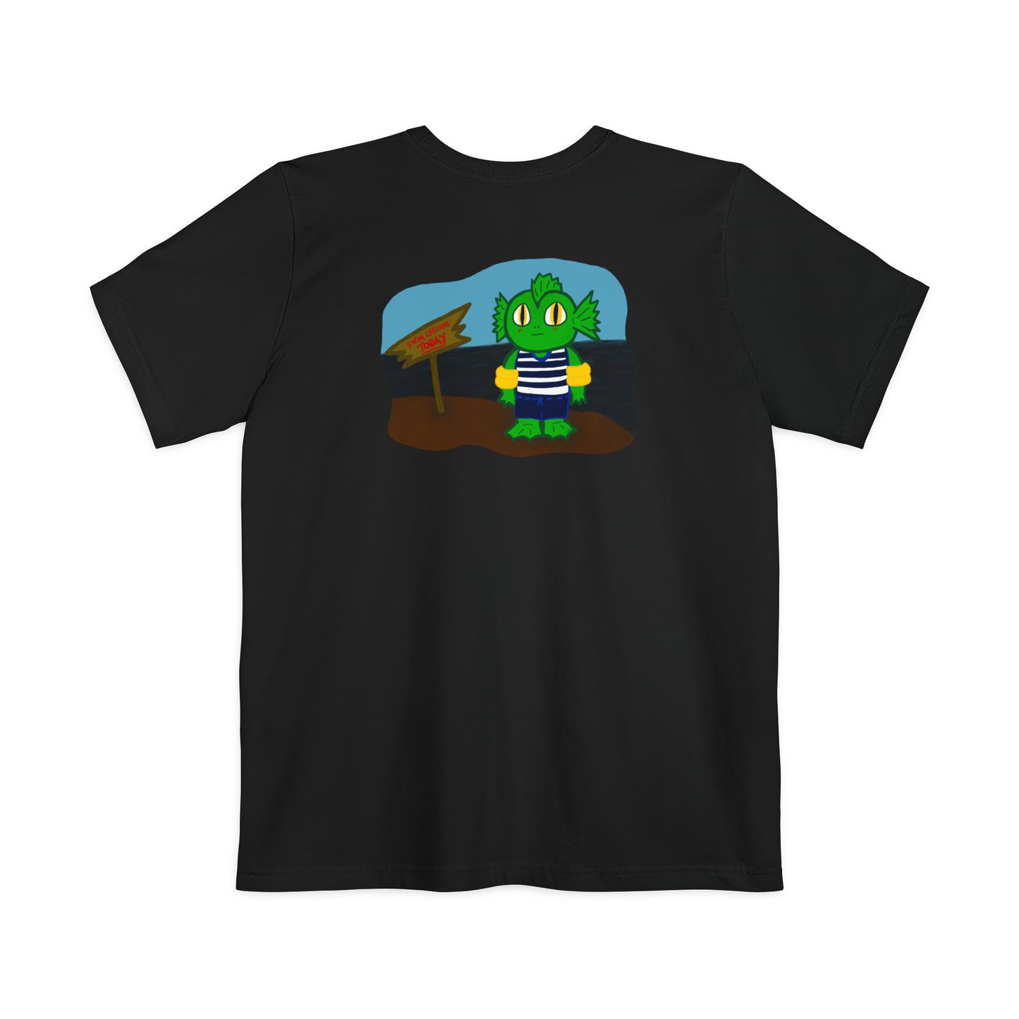 "Kreach" Spooky Dino Original - Unisex Pocket T-shirt