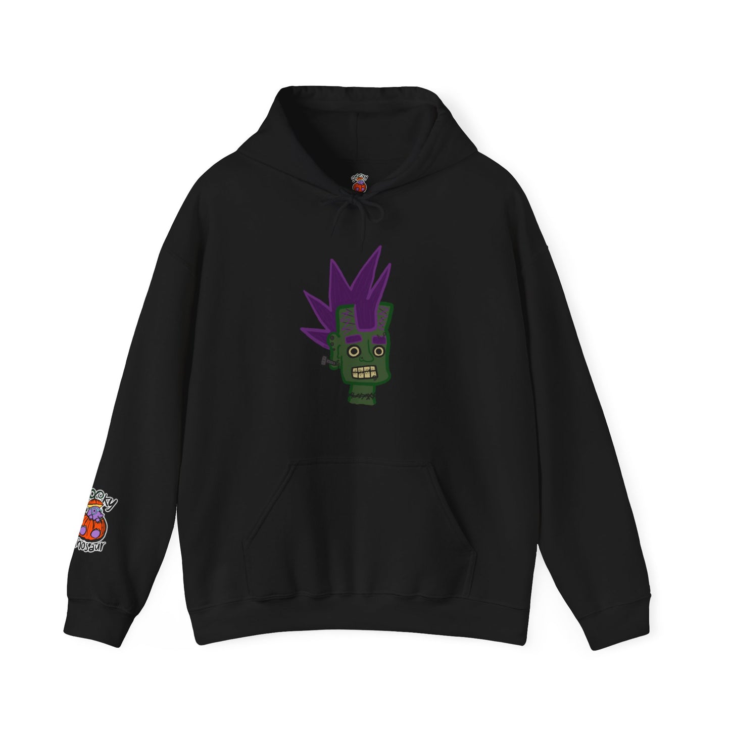 Gildan Heavy Blend Hoodie | Unisex Heavy Blend Sweatshirt | Spooky Dinosaur