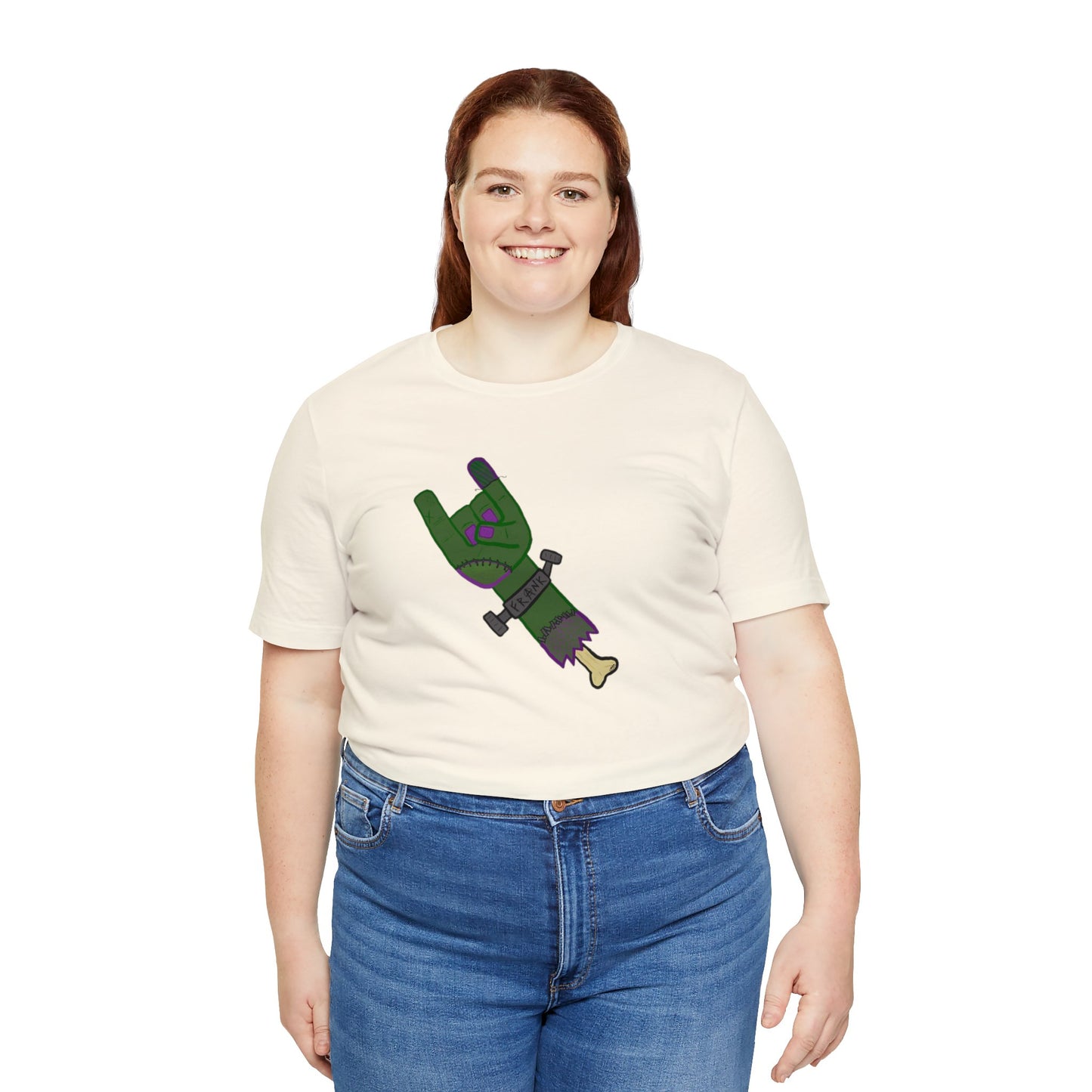 "Monster of Rock" Spooky Dino Original - Unisex Jersey Short Sleeve Tee