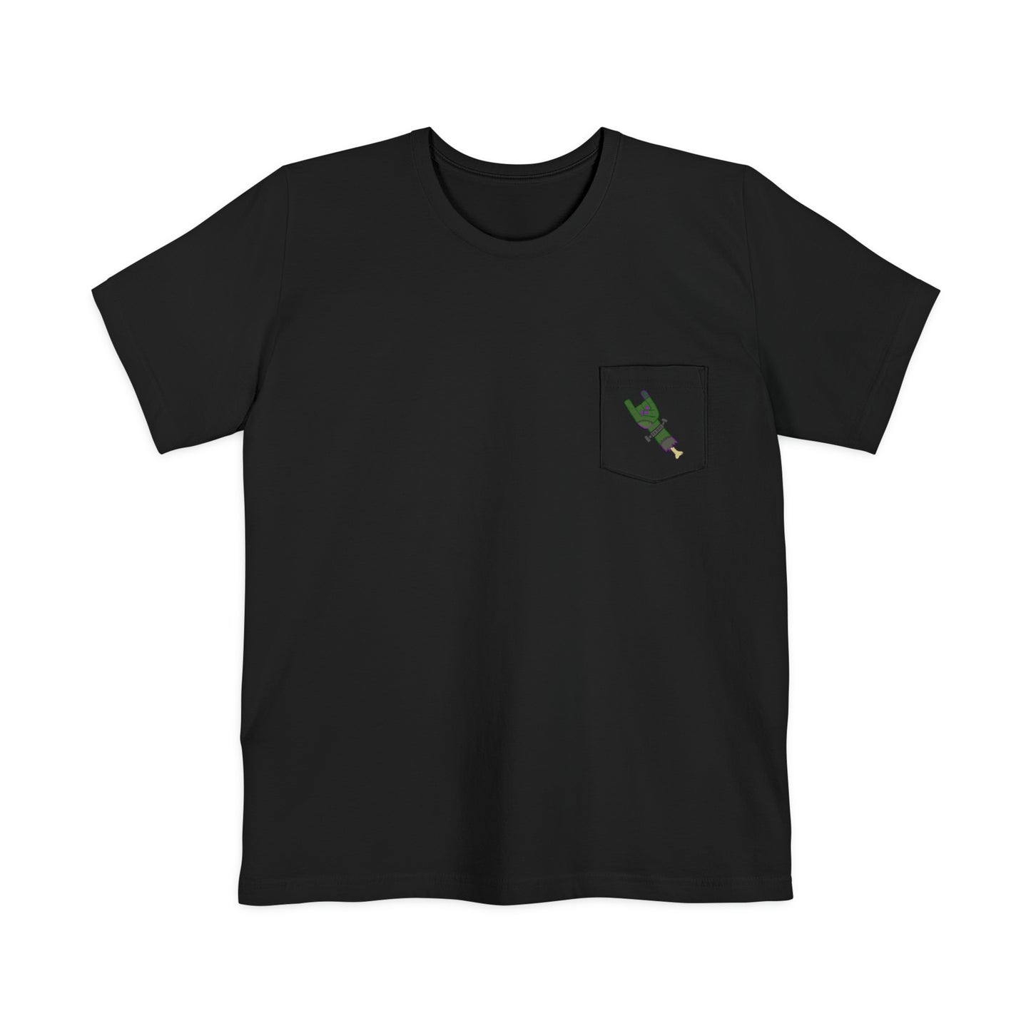 Short Sleeve Pocket T-Shirt | Unisex Pocket T-Shirt | Spooky Dinosaur