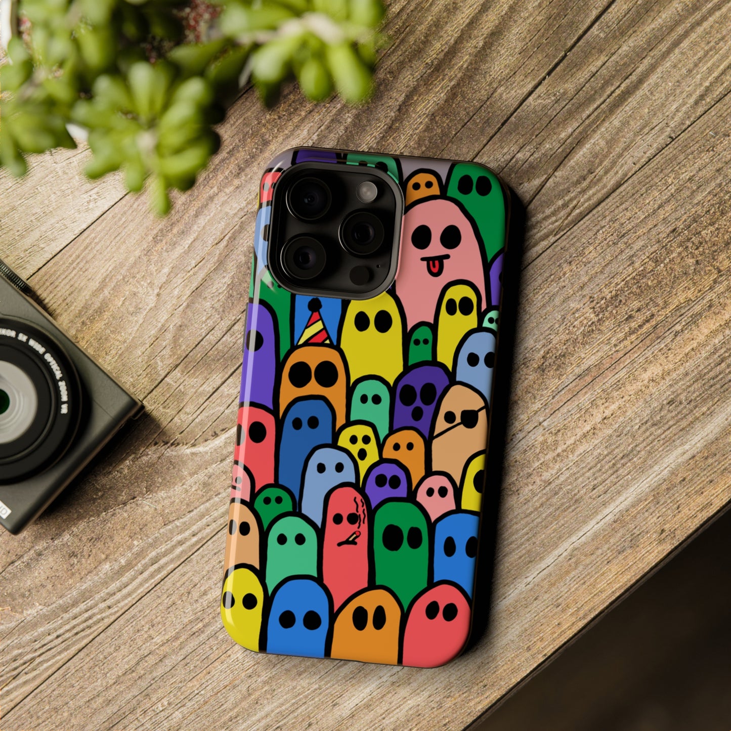 "All The Ghosties" Spooky Dino Original - MagSafe Tough Cases