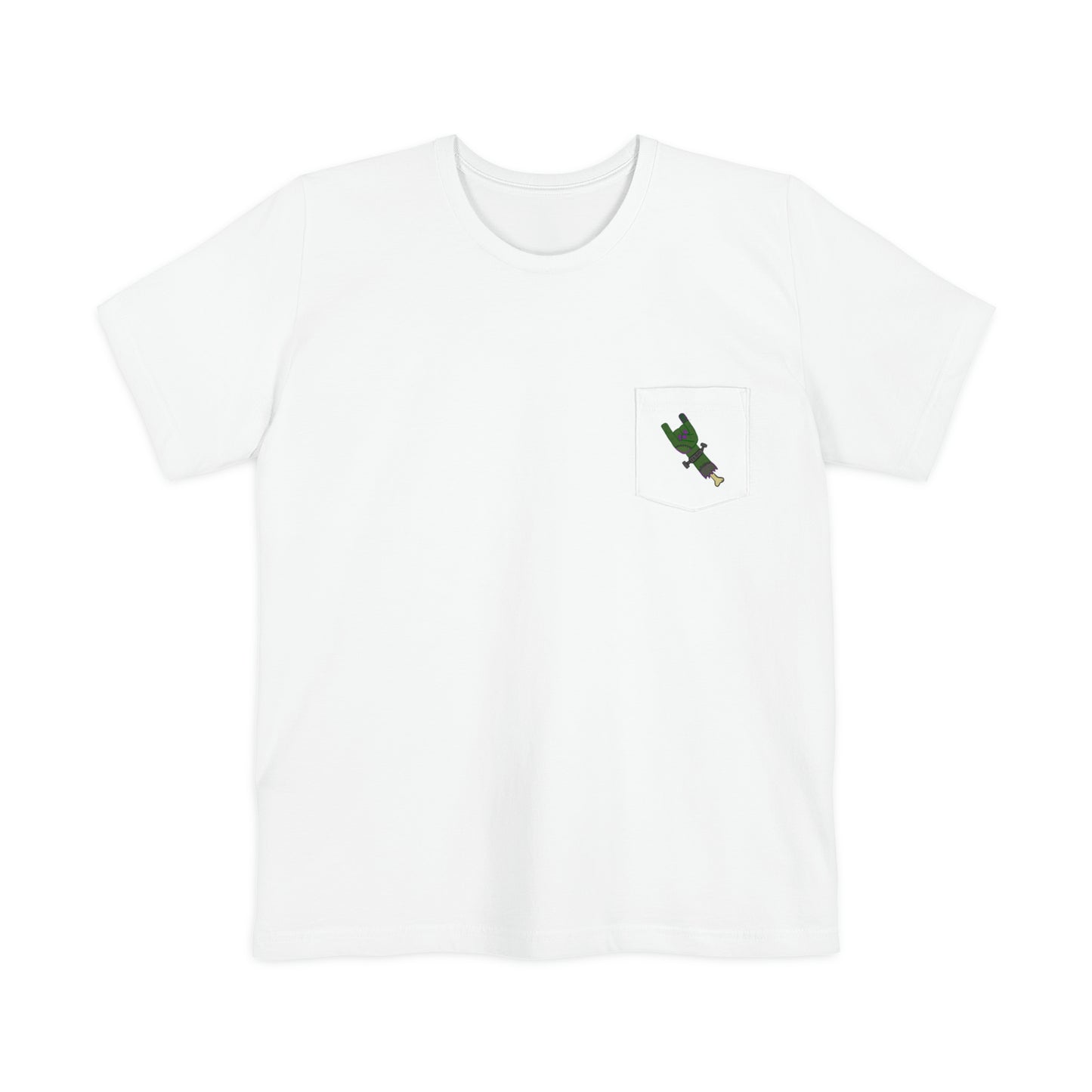 Short Sleeve Pocket T-Shirt | Unisex Pocket T-Shirt | Spooky Dinosaur