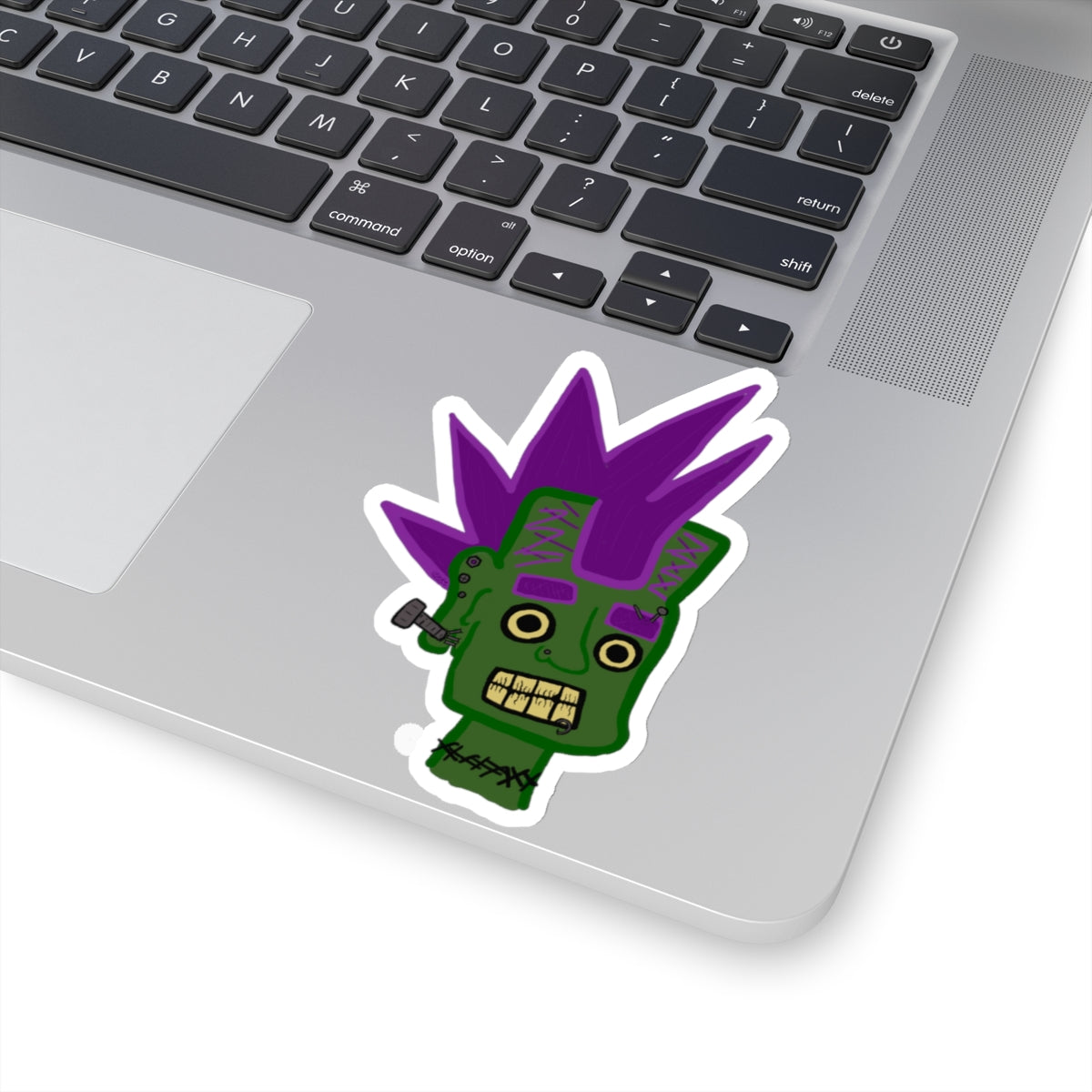 Custom Sticker for Laptop | Laptop Vinyl Sticker | Spooky Dinosaur