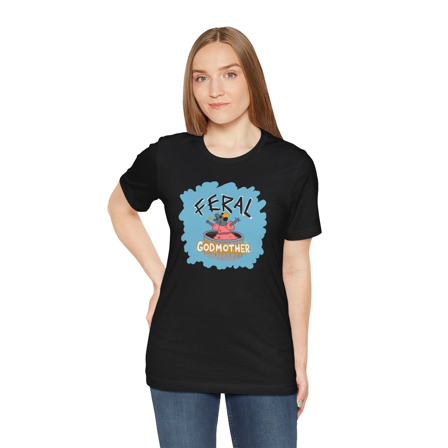 Crew Neck T Shirt | Crew Short Sleeve Shirts | Spooky Dinosaur