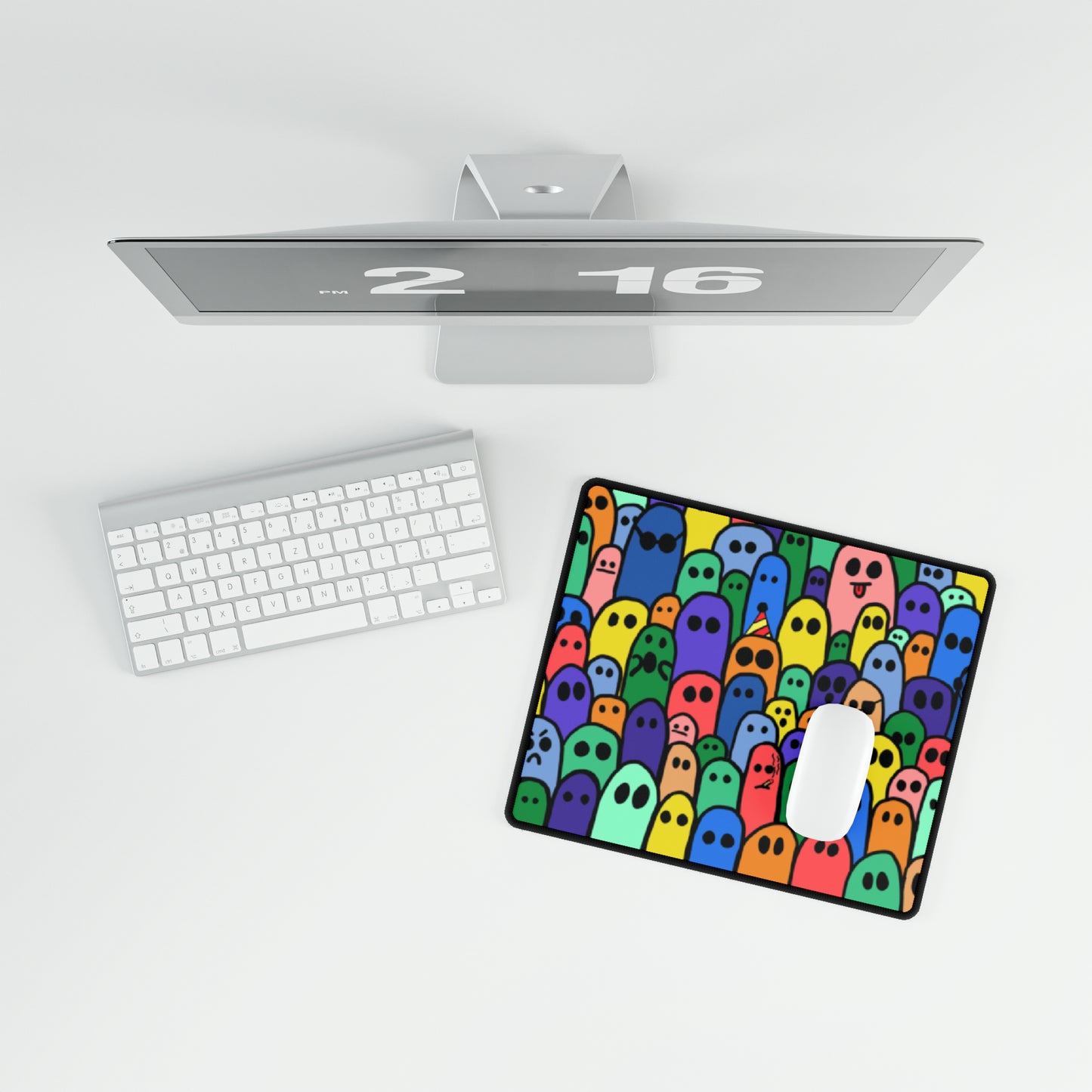 Desk Mouse Pad | Custom Mouse Pad | Spooky Dinosaur