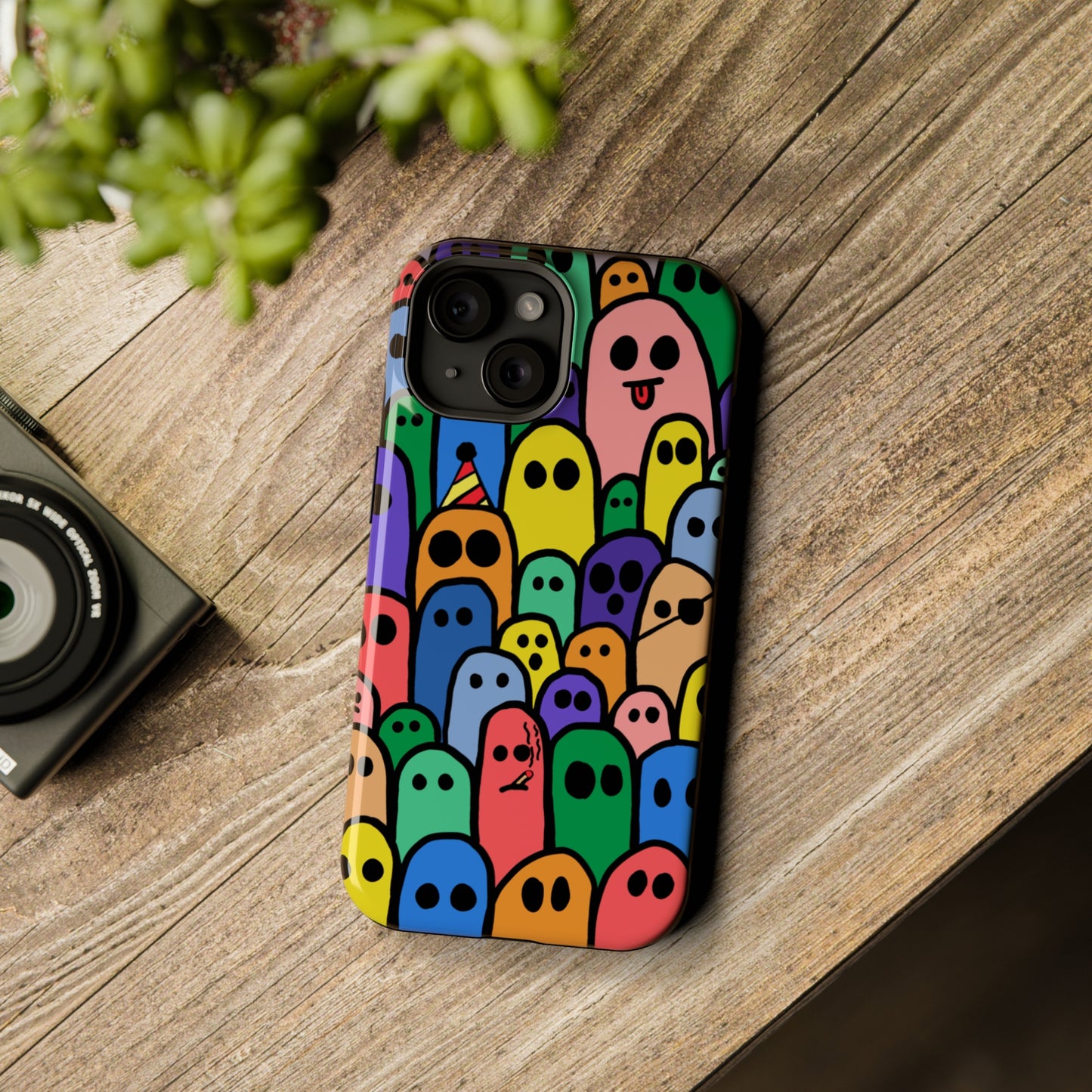 "All The Ghosties" Spooky Dino Original - MagSafe Tough Cases