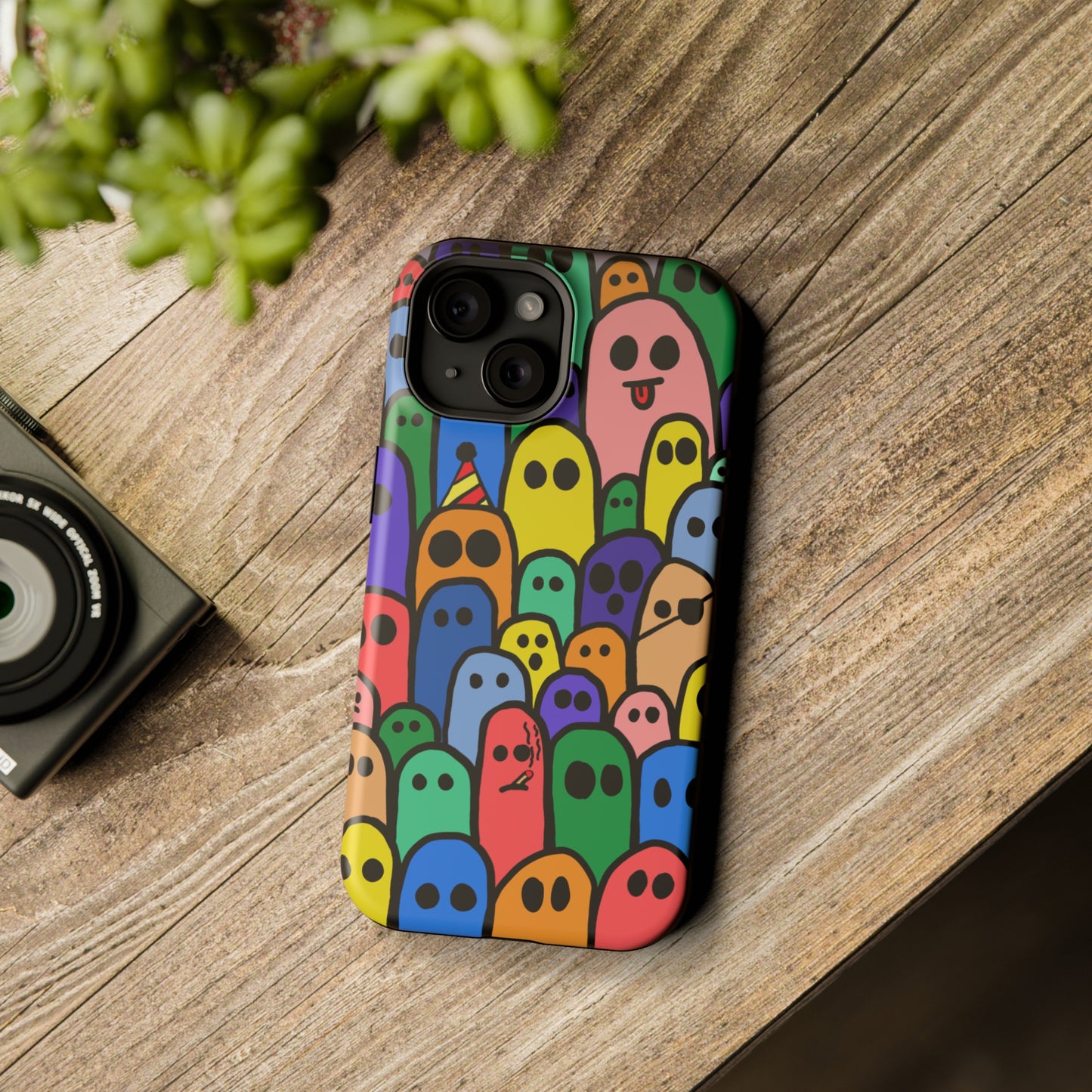 "All The Ghosties" Spooky Dino Original - MagSafe Tough Cases