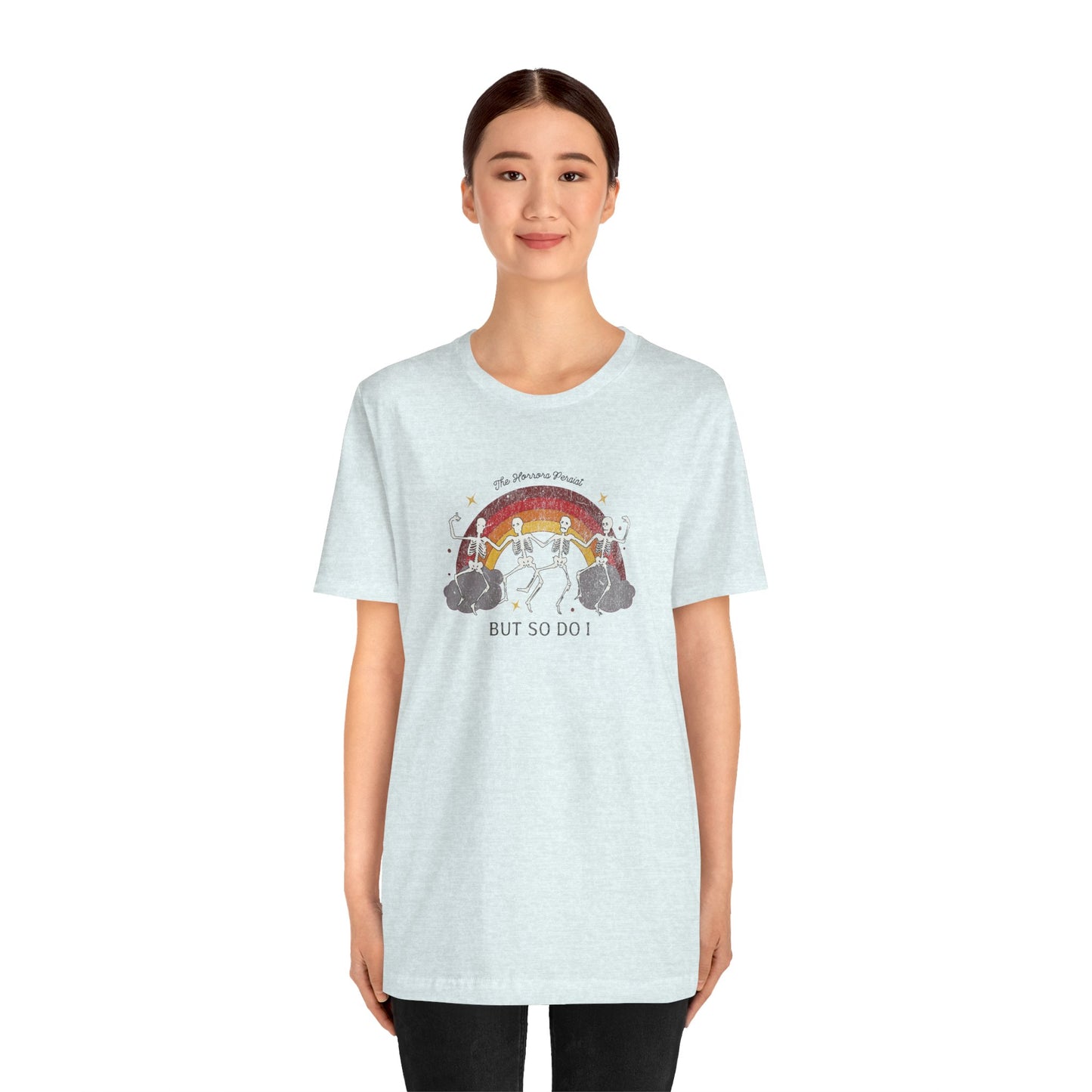"Persistent Horrors" - Unisex Jersey Short Sleeve Tee