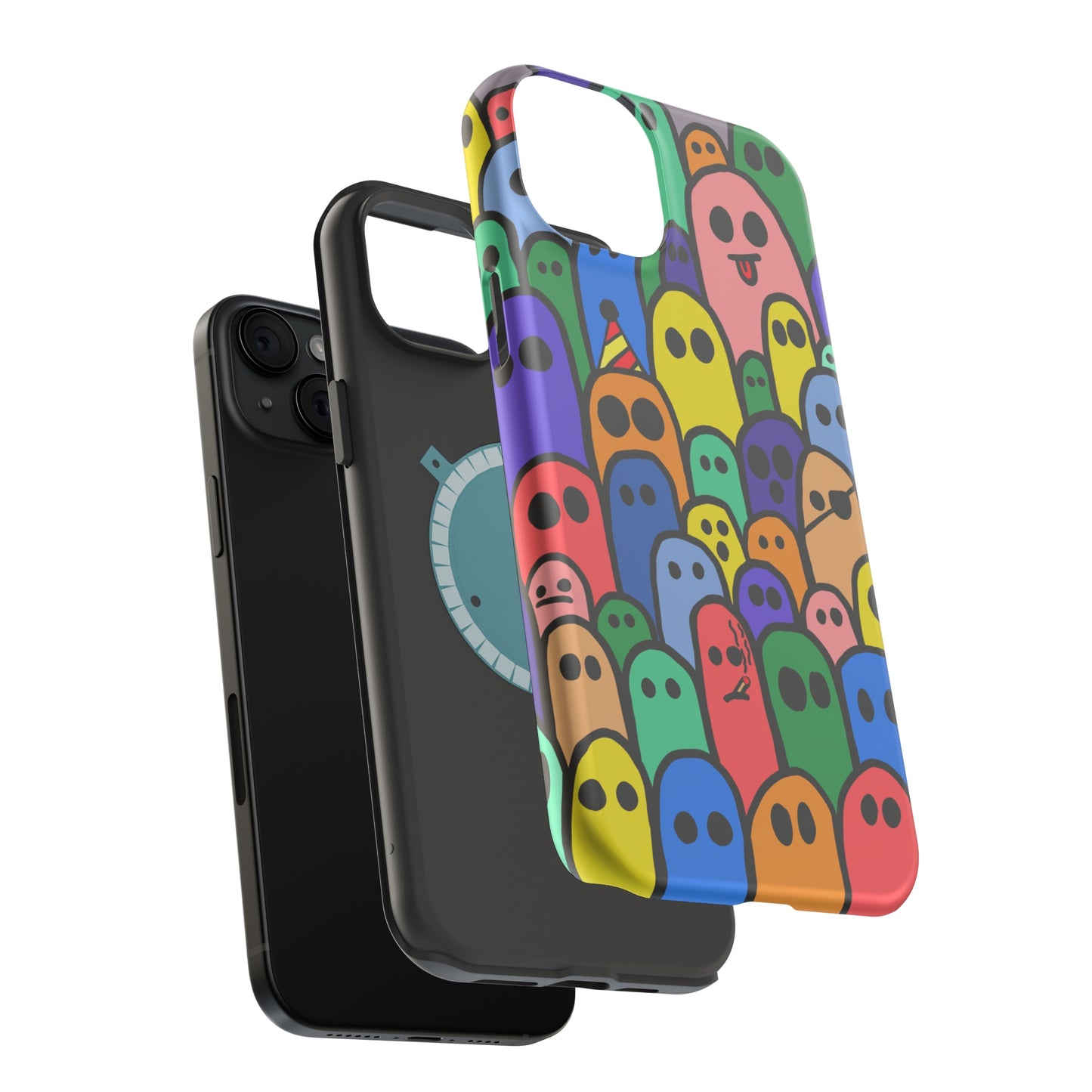 "All The Ghosties" Spooky Dino Original - MagSafe Tough Cases