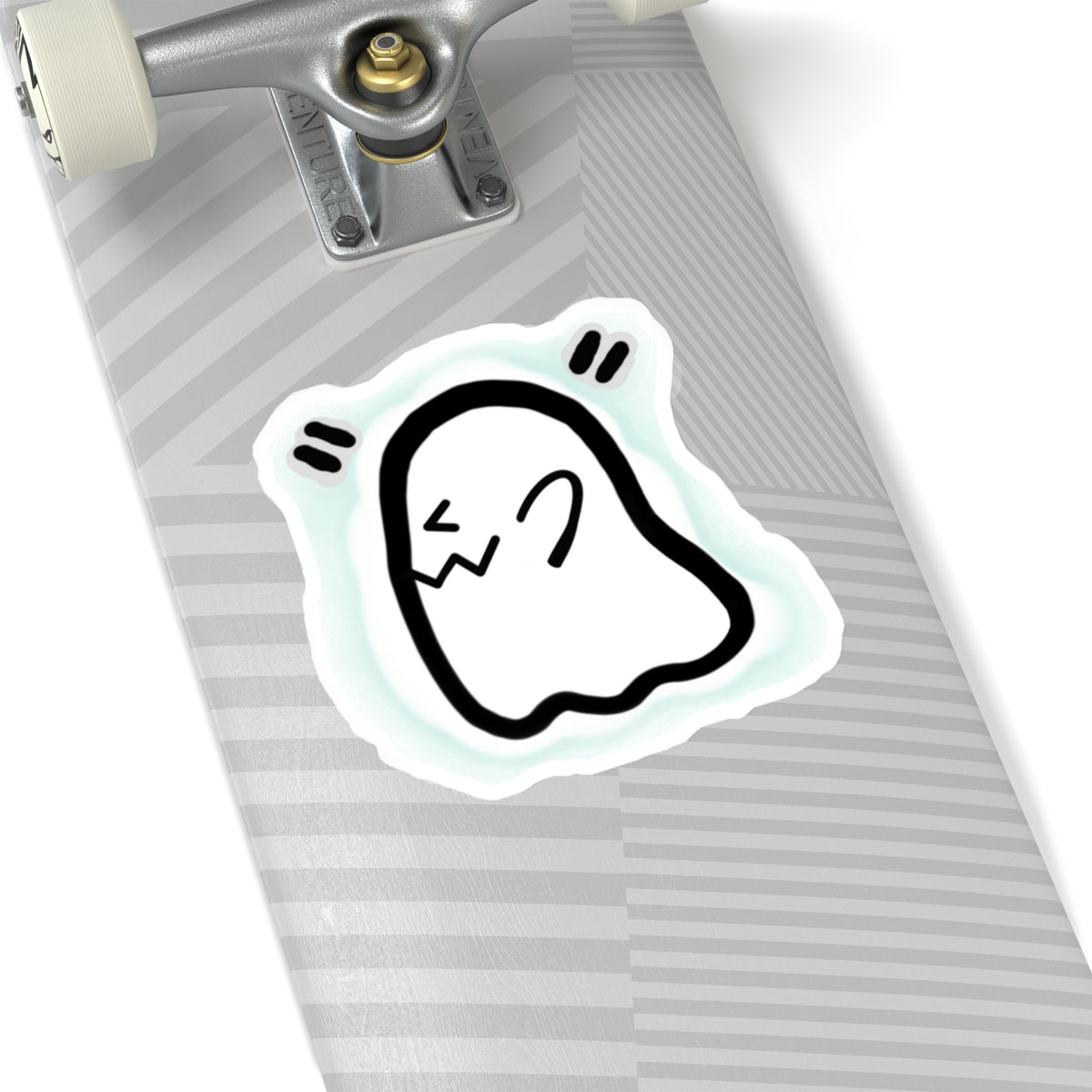 Custom Vinyl Sticker | Personalized Laptop Sticker | Spooky Dinosaur
