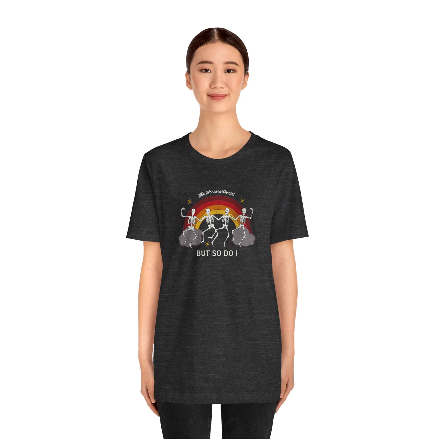 "Persistent Horrors" - Unisex Jersey Short Sleeve Tee