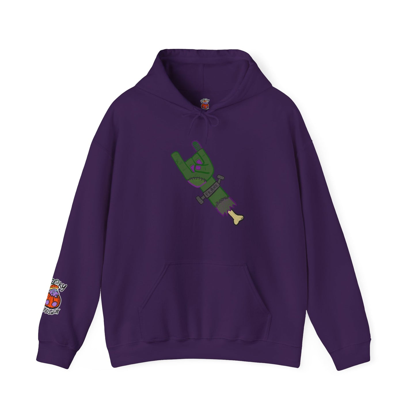 "Monster of Rock" Spooky Dino Original - Unisex Heavy Blend™ Hooded Sweatshirt