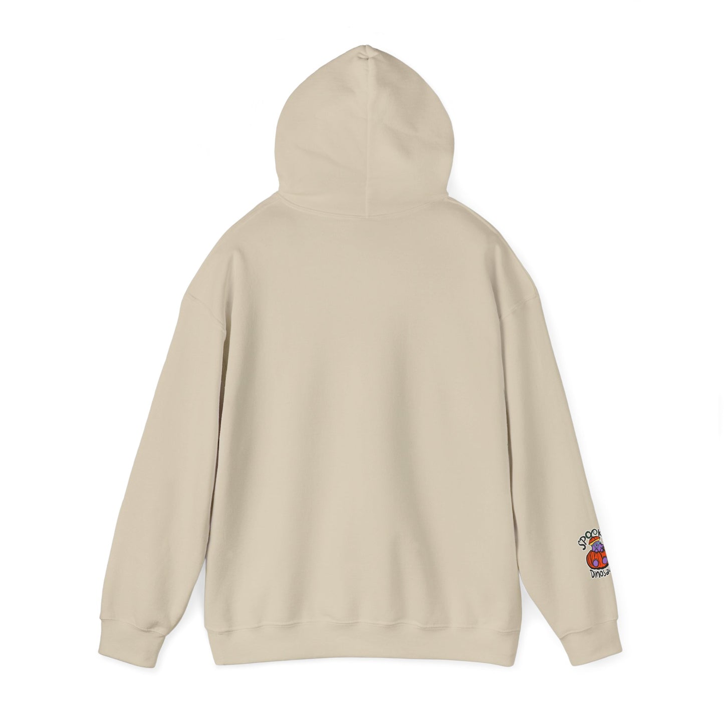 Kangaroo Pocket Hoodie |Unisex Pocket Hoodie | Spooky Dinosaur