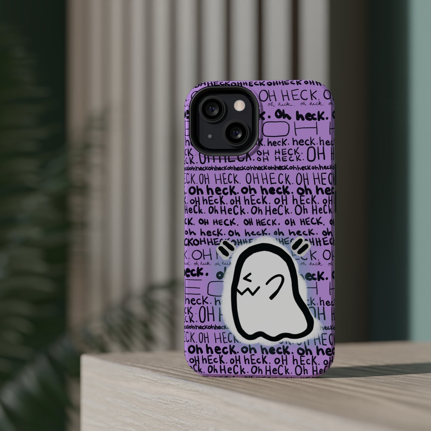 "Hecklin' Ghostie" Spooky Dino Original - MagSafe Tough Cases